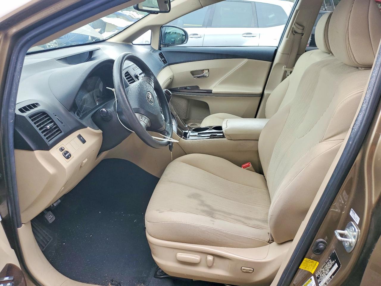 2012 Toyota Venza Le Brown vin: 4T3BA3BB5CU033887