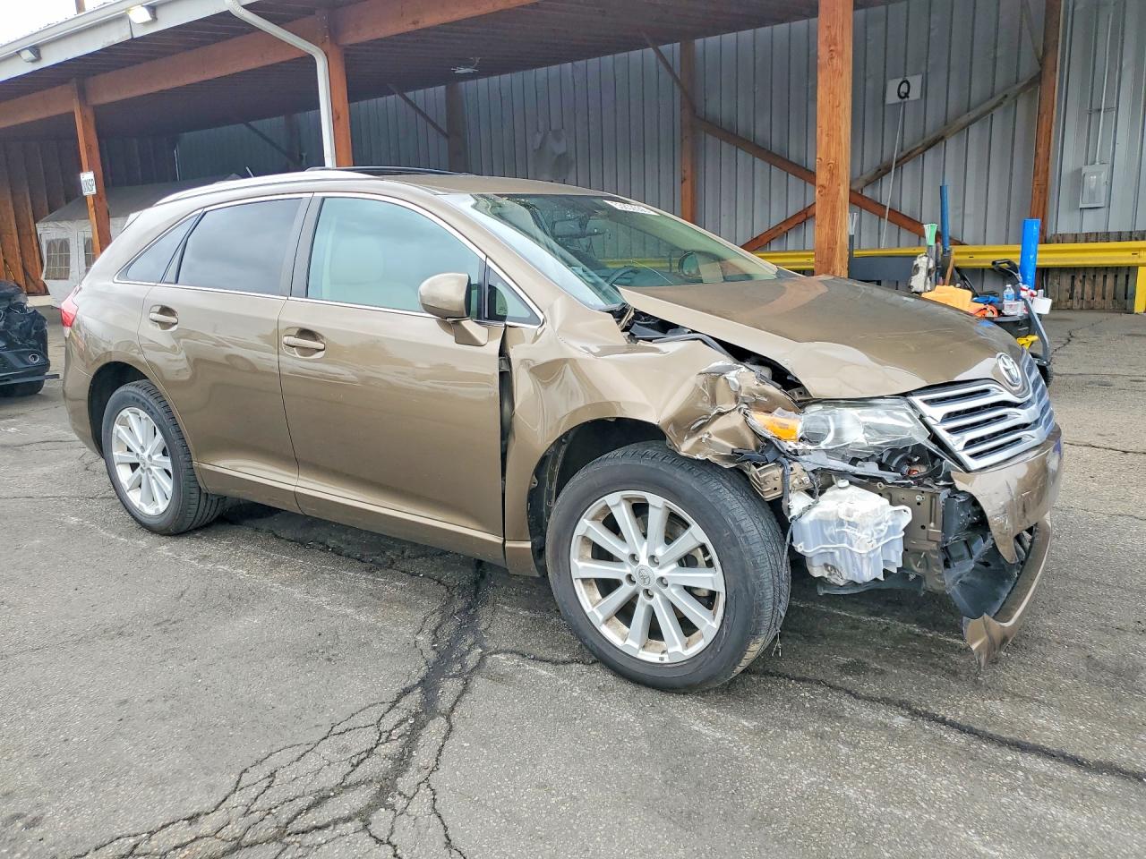 2012 Toyota Venza Le Brown vin: 4T3BA3BB5CU033887