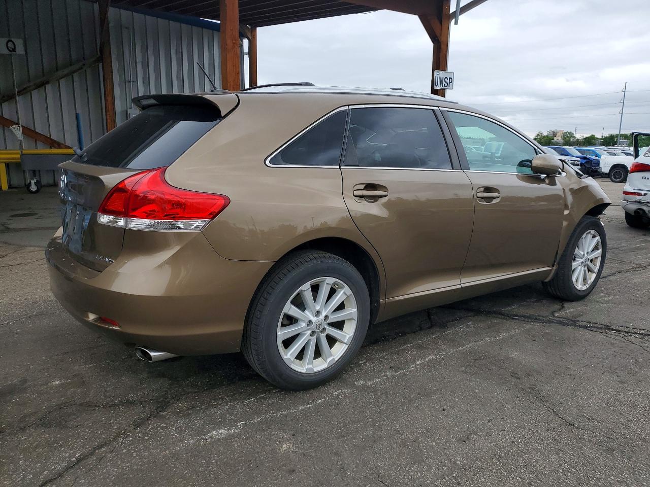 2012 Toyota Venza Le Brown vin: 4T3BA3BB5CU033887