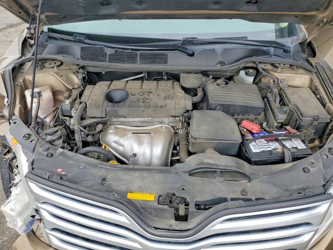 2012 Toyota Venza Le Brown vin: 4T3BA3BB5CU033887