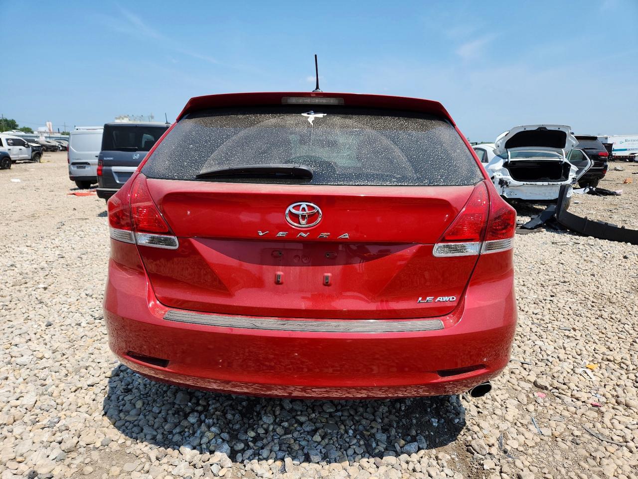 2012 Toyota Venza Le Red vin: 4T3BA3BB5CU033940