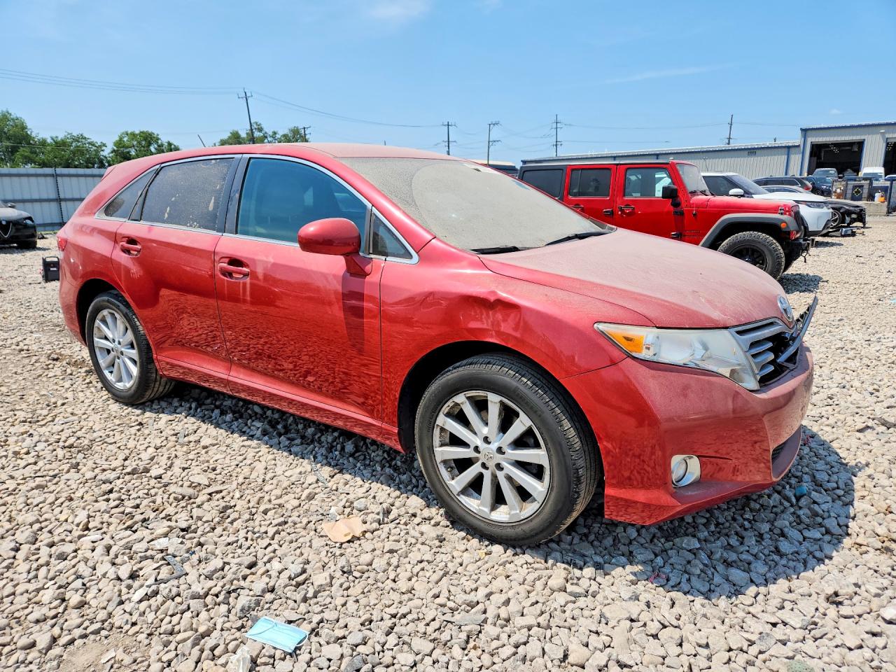 2012 Toyota Venza Le Red vin: 4T3BA3BB5CU033940