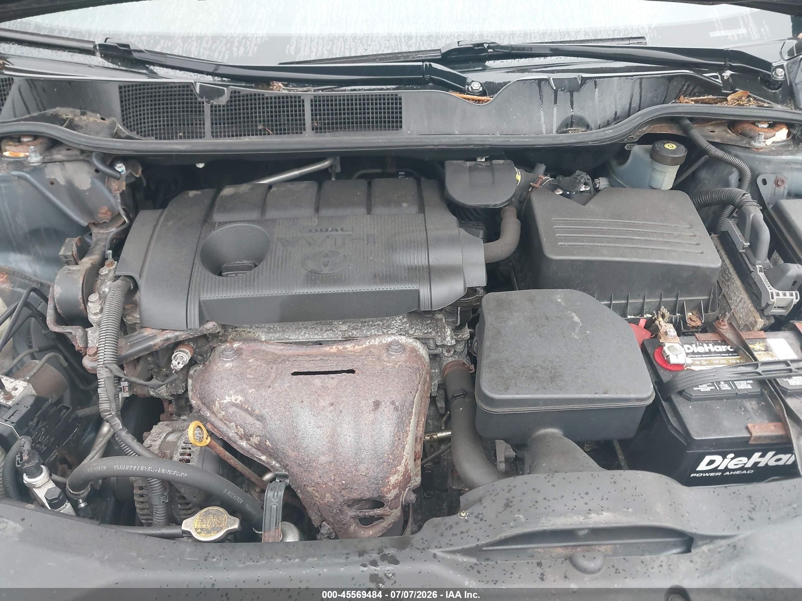 2013 Toyota Venza Le Black vin: 4T3BA3BB5DU034765