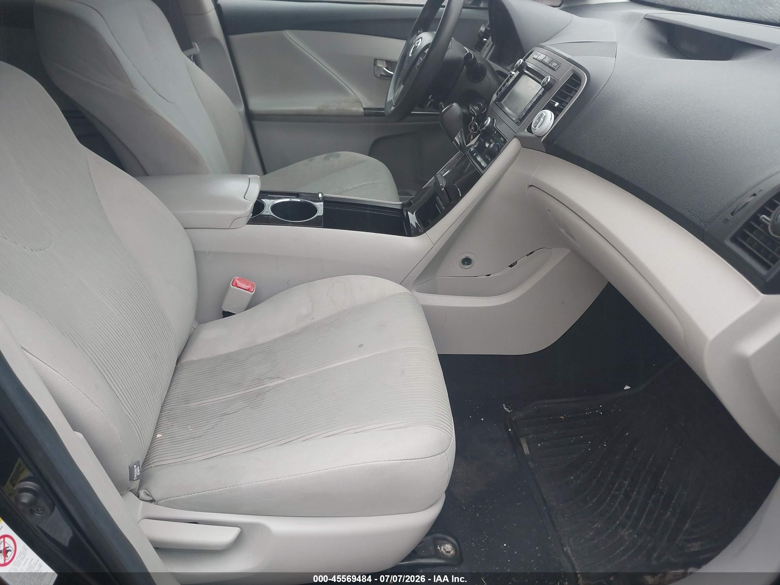 2013 Toyota Venza Le Black vin: 4T3BA3BB5DU034765