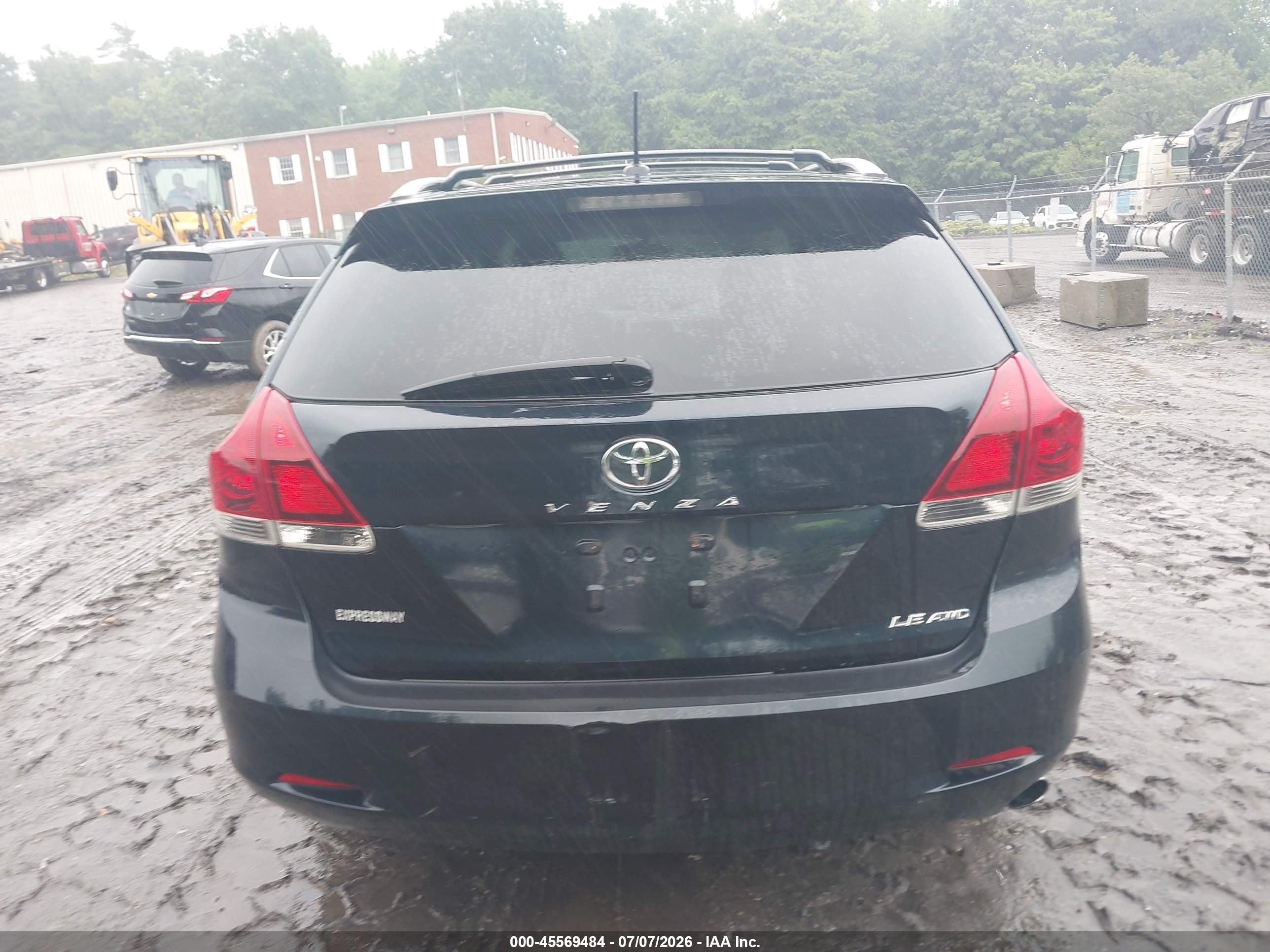 2013 Toyota Venza Le Black vin: 4T3BA3BB5DU034765