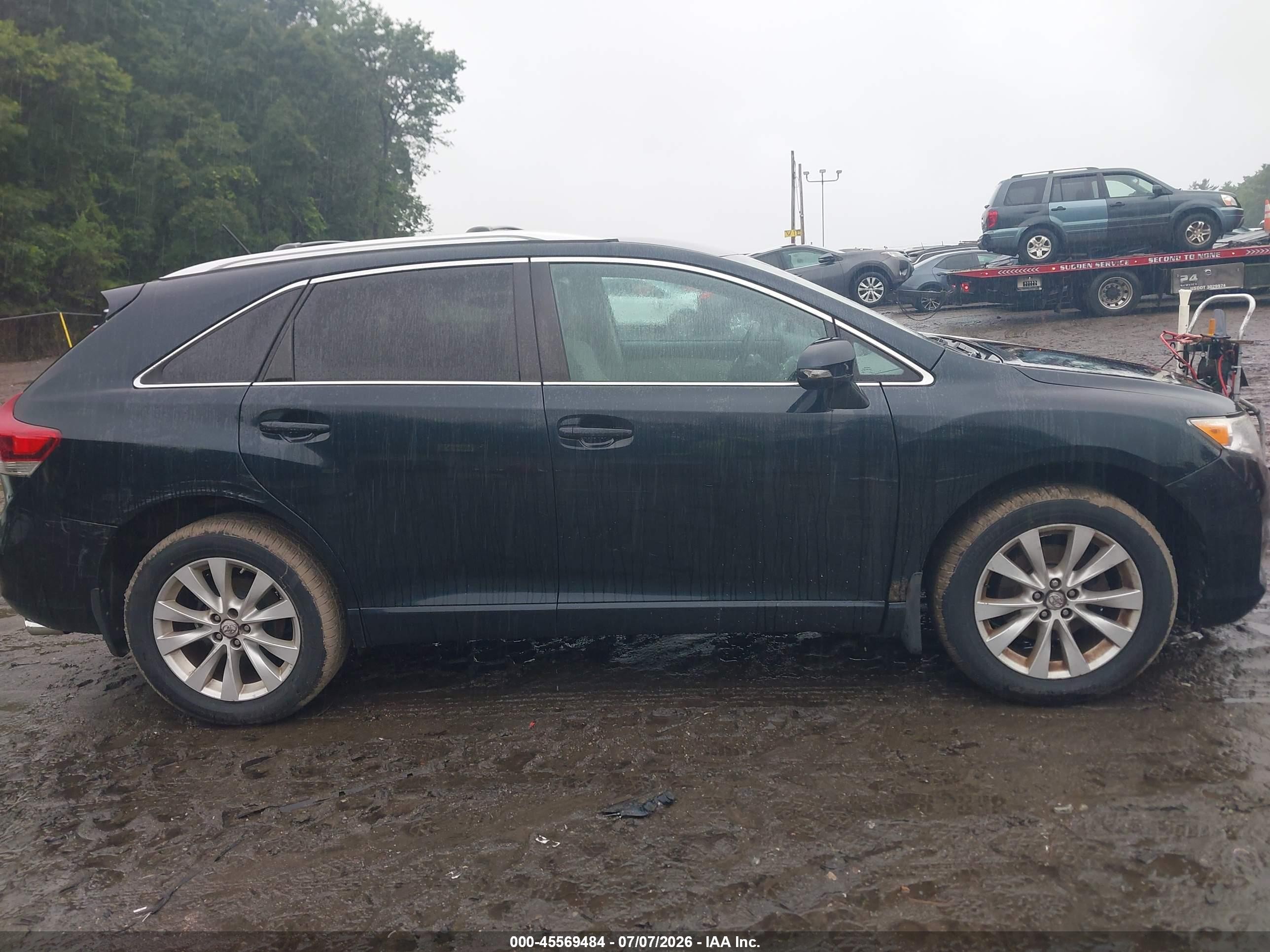2013 Toyota Venza Le Black vin: 4T3BA3BB5DU034765