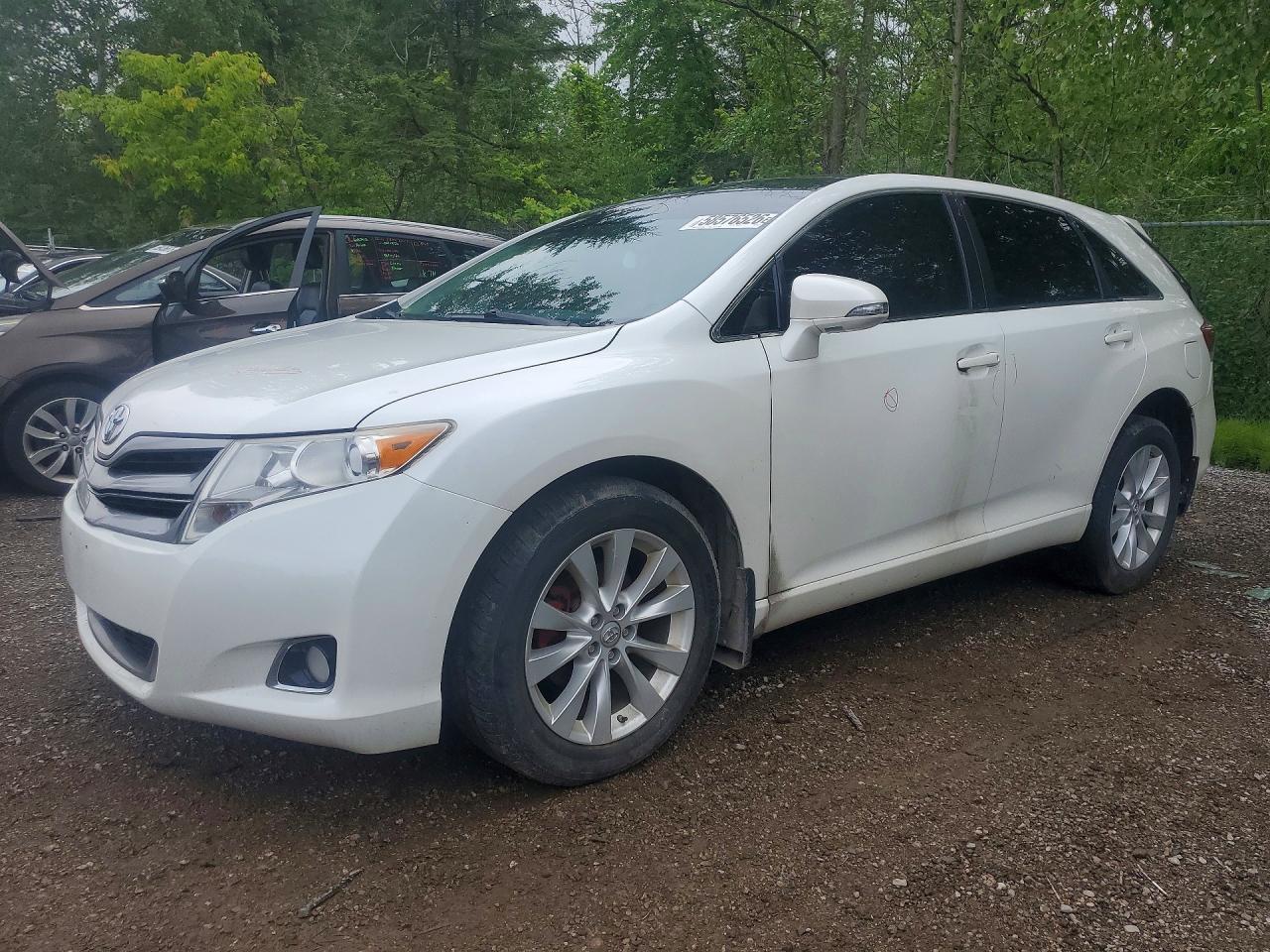 2014 Toyota Venza Le Белый vin: 4T3BA3BB5EU055777