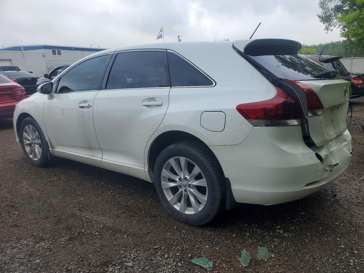 2014 Toyota Venza Le Белый vin: 4T3BA3BB5EU055777