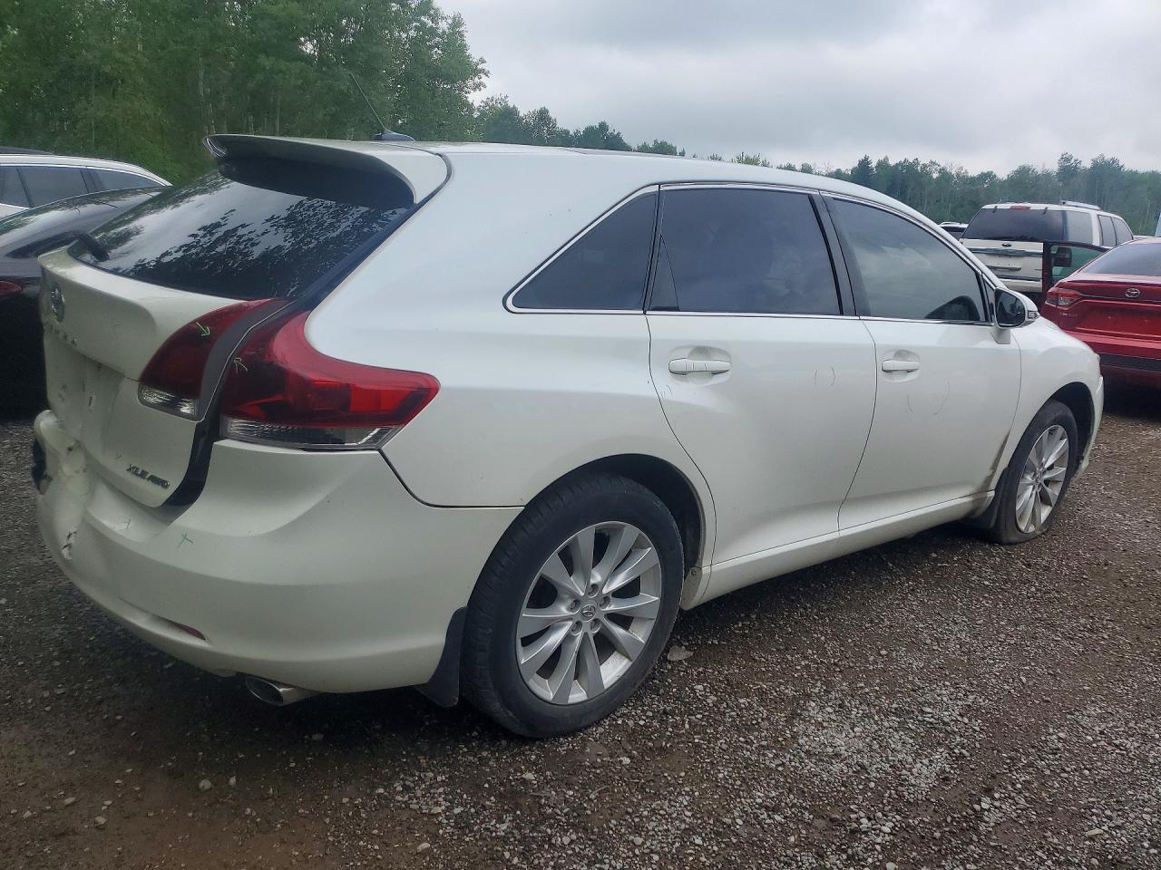 2014 Toyota Venza Le Белый vin: 4T3BA3BB5EU055777