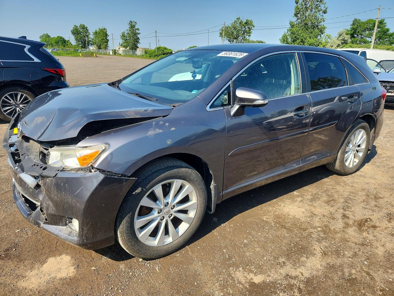 2015 Toyota Venza Le Gray vin: 4T3BA3BB5FU065419