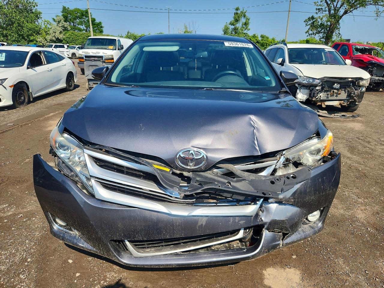 2015 Toyota Venza Le Gray vin: 4T3BA3BB5FU065419
