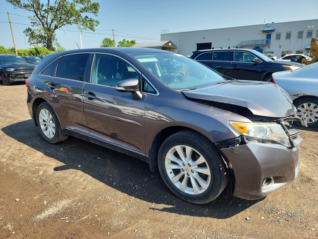 2015 Toyota Venza Le Gray vin: 4T3BA3BB5FU065419