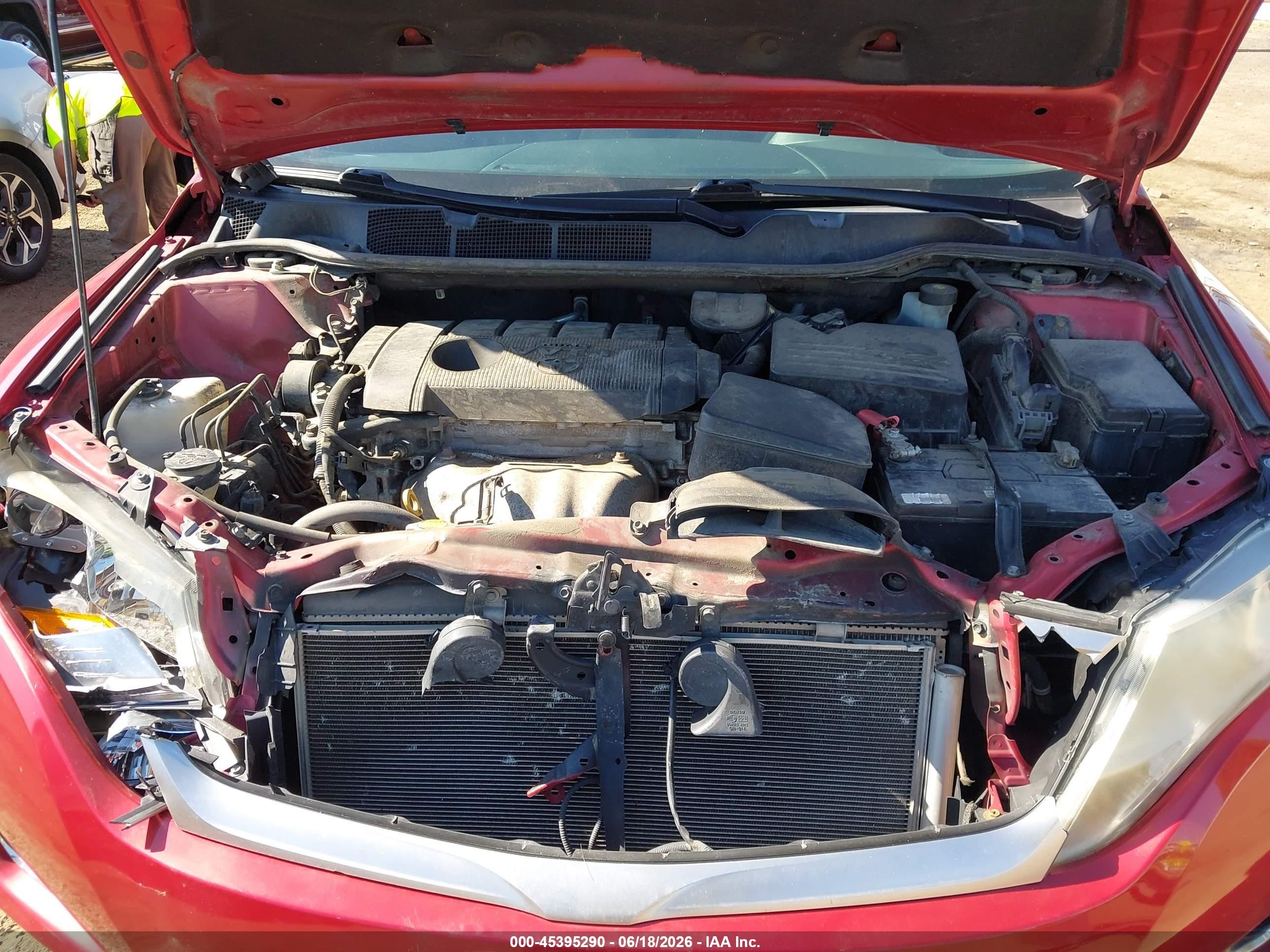 2015 Toyota Venza Le Red vin: 4T3BA3BB5FU067350