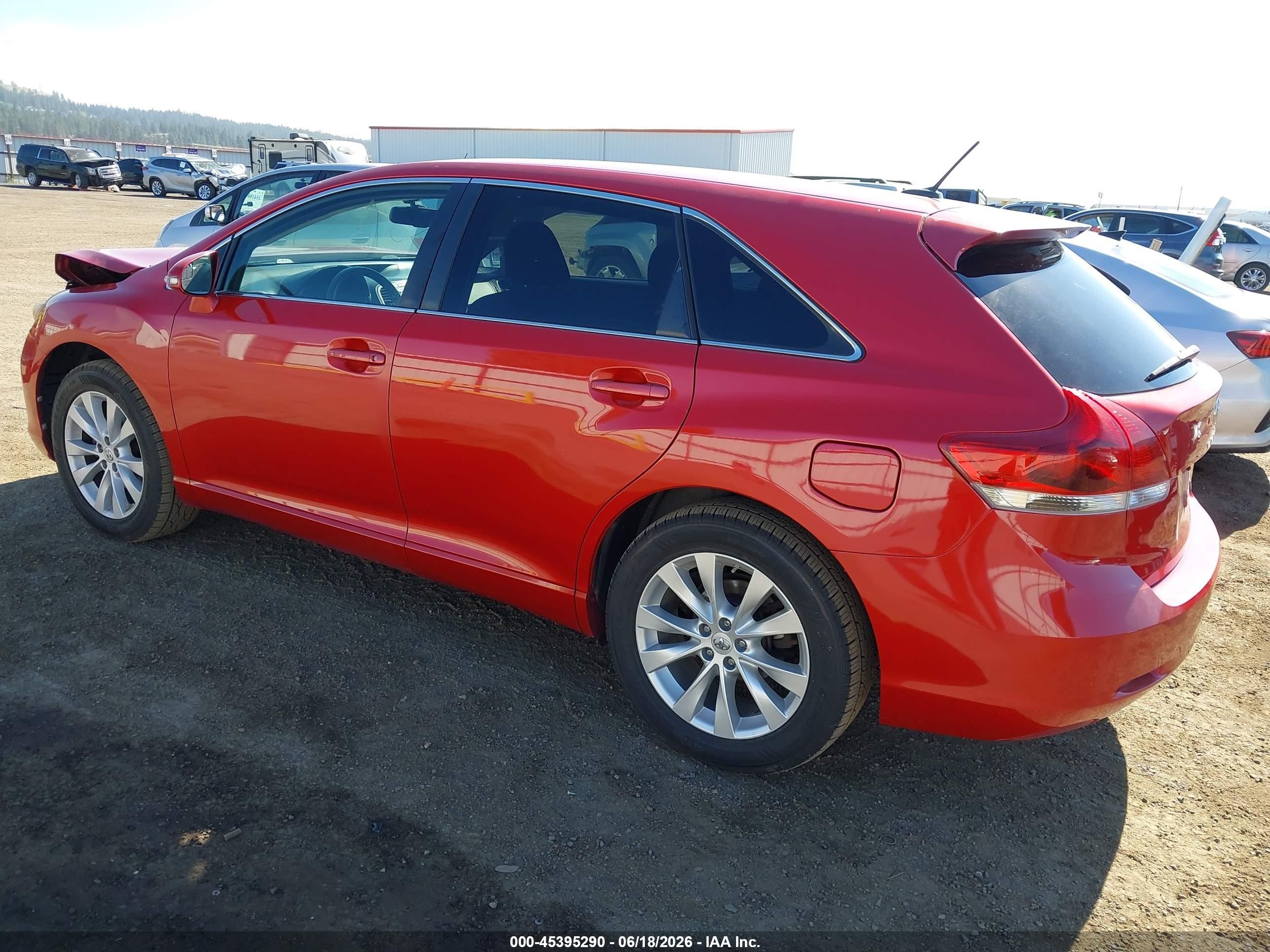 2015 Toyota Venza Le Red vin: 4T3BA3BB5FU067350