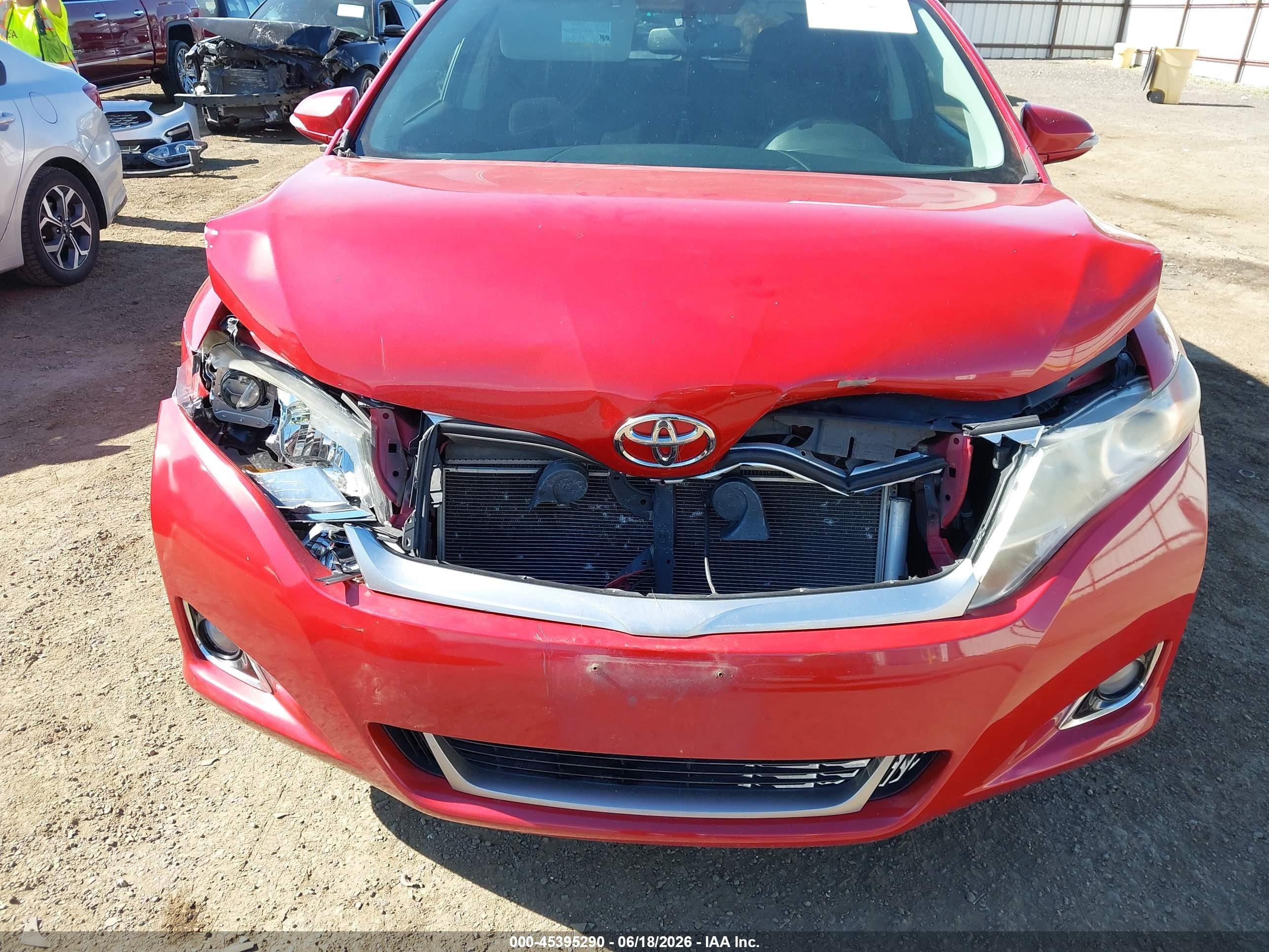 2015 Toyota Venza Le Red vin: 4T3BA3BB5FU067350