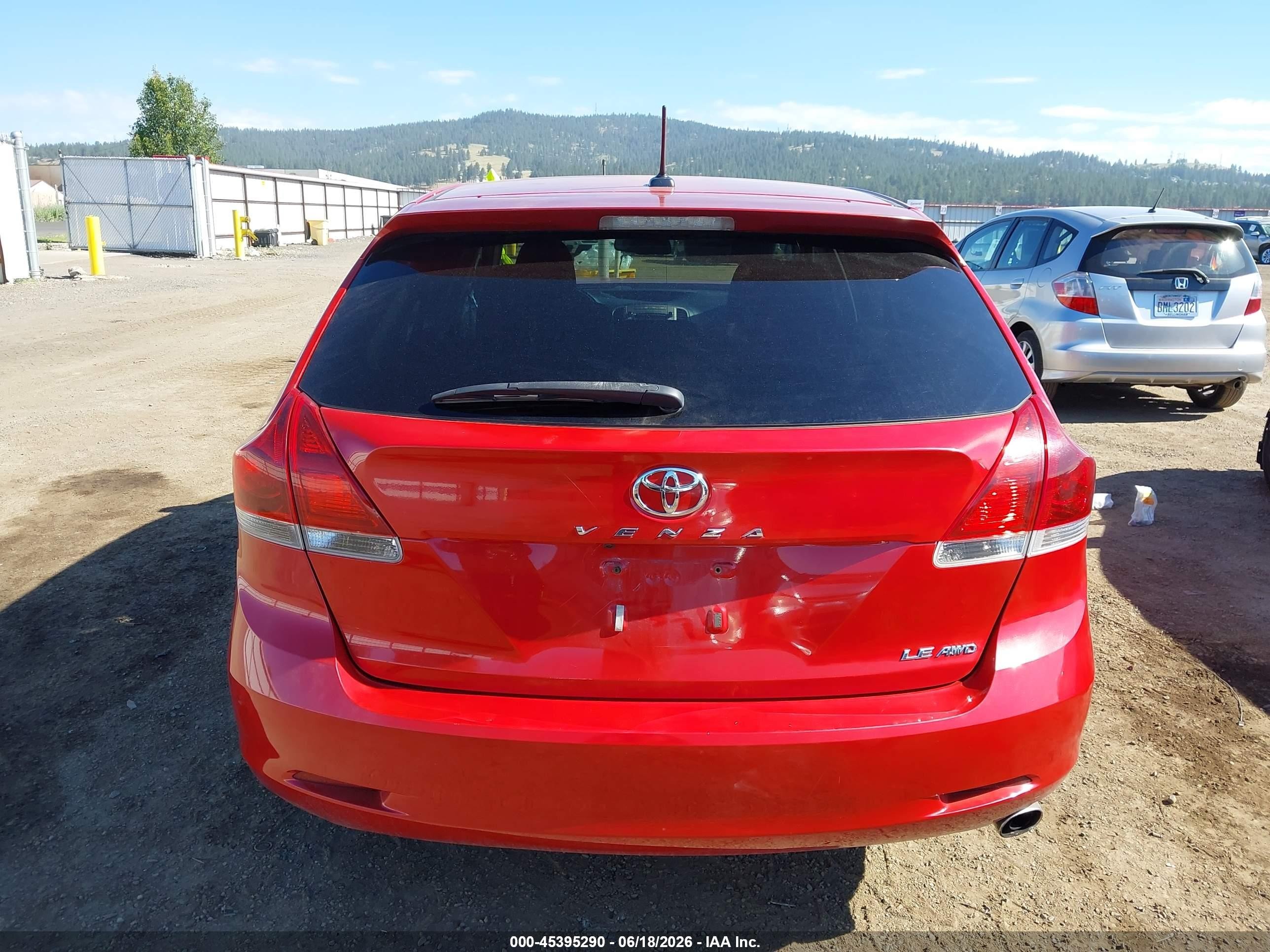 2015 Toyota Venza Le Red vin: 4T3BA3BB5FU067350