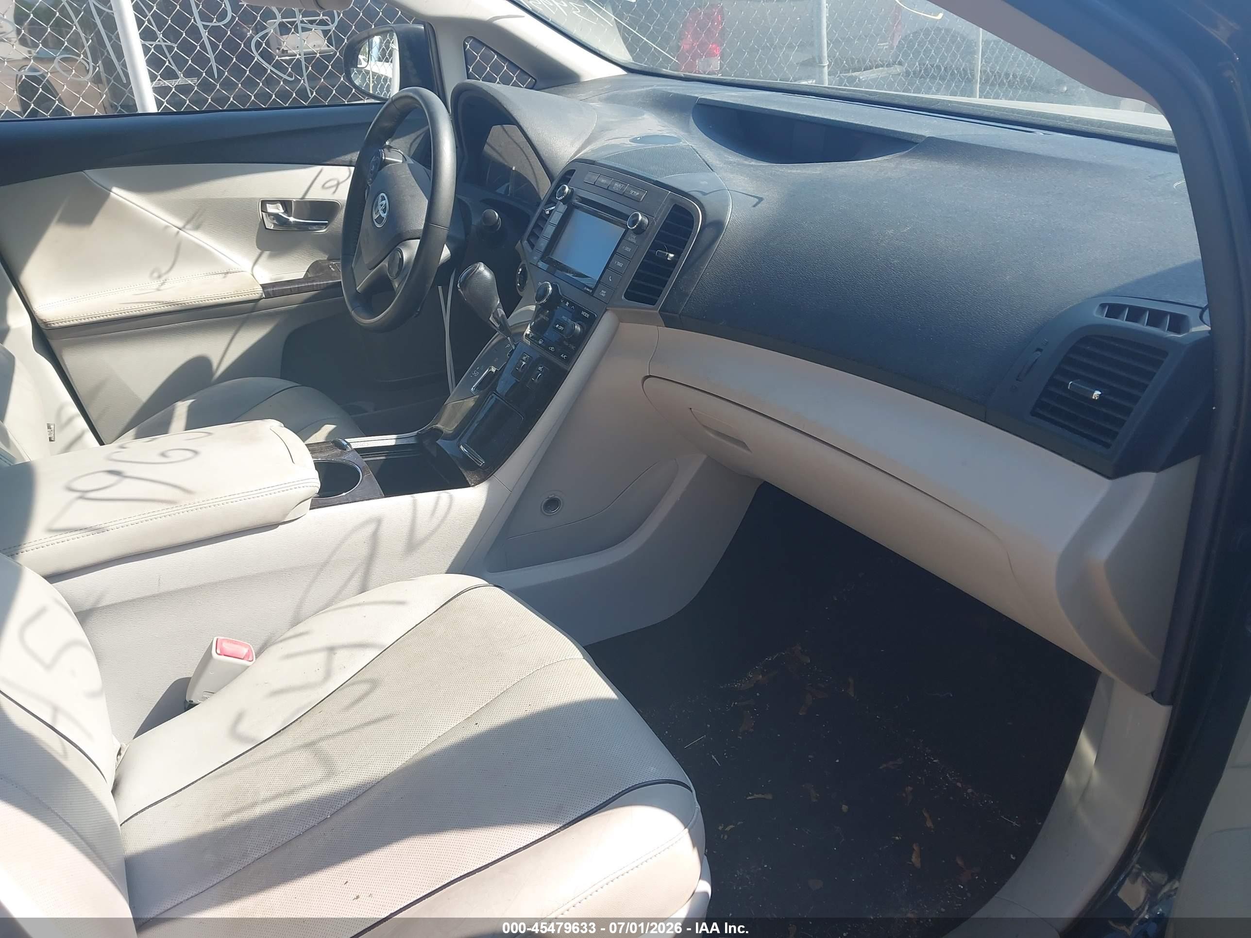 2015 Toyota Venza Xle Black vin: 4T3BA3BB5FU073665