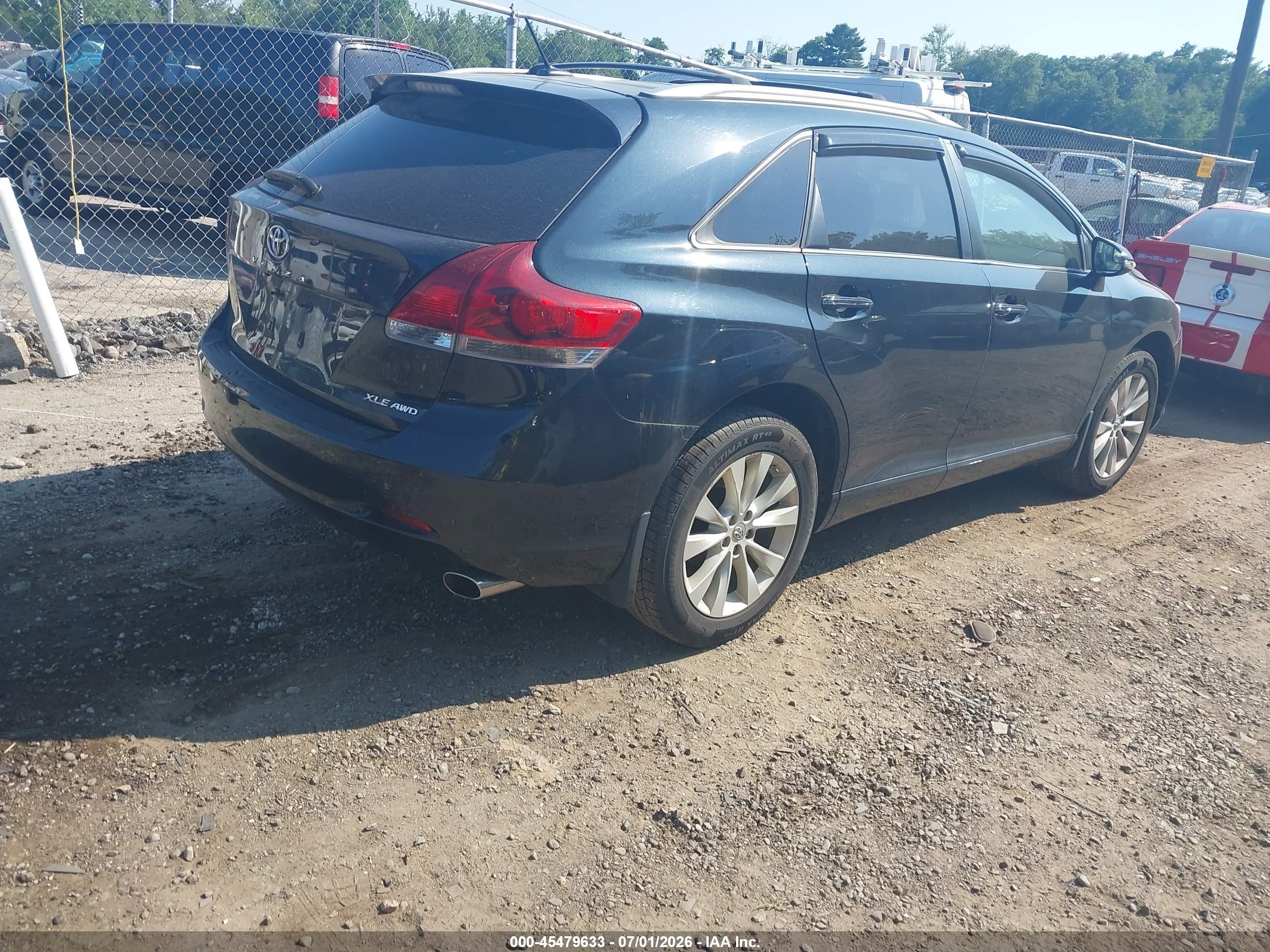 2015 Toyota Venza Xle Black vin: 4T3BA3BB5FU073665