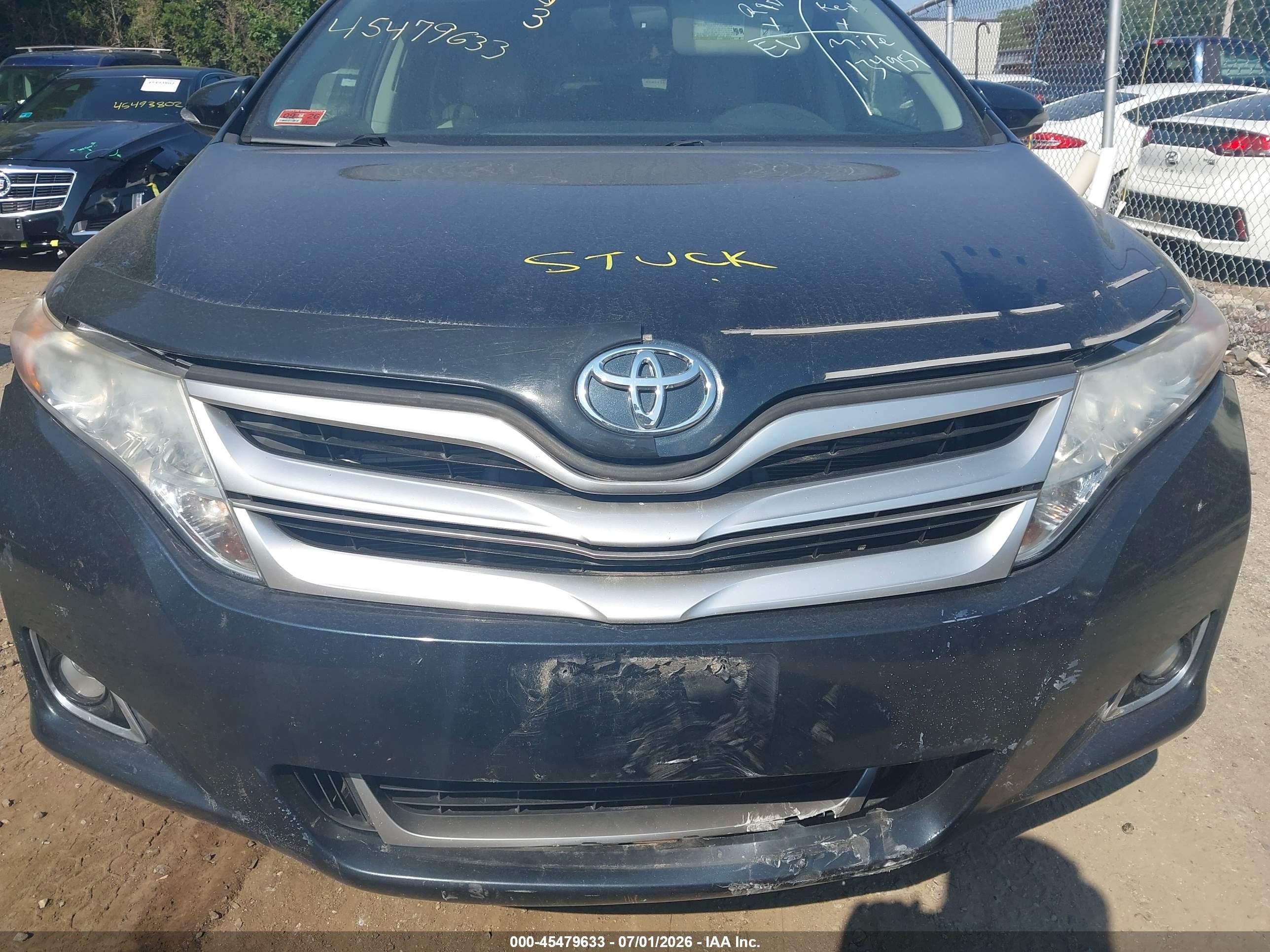 2015 Toyota Venza Xle Black vin: 4T3BA3BB5FU073665