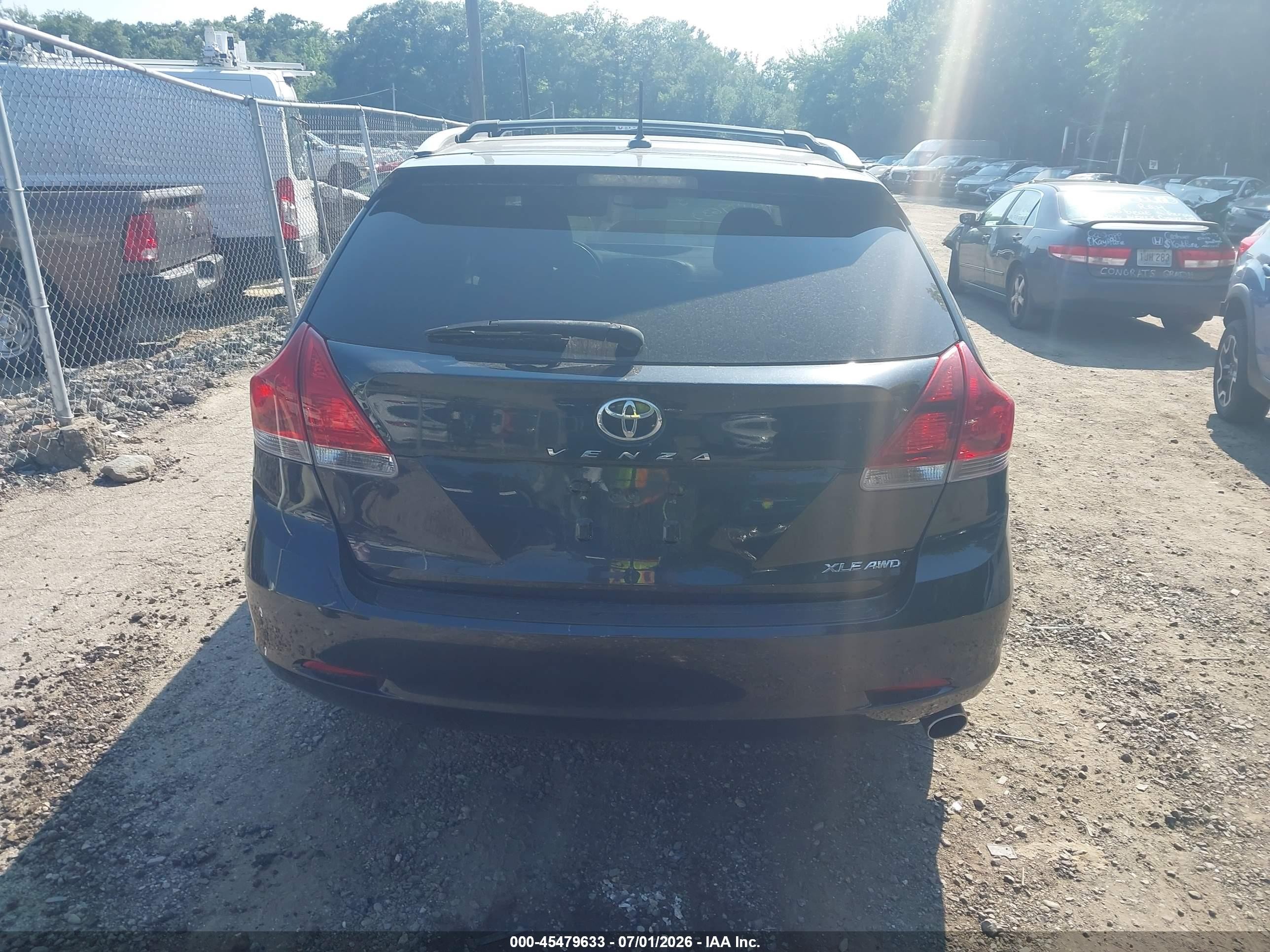 2015 Toyota Venza Xle Black vin: 4T3BA3BB5FU073665