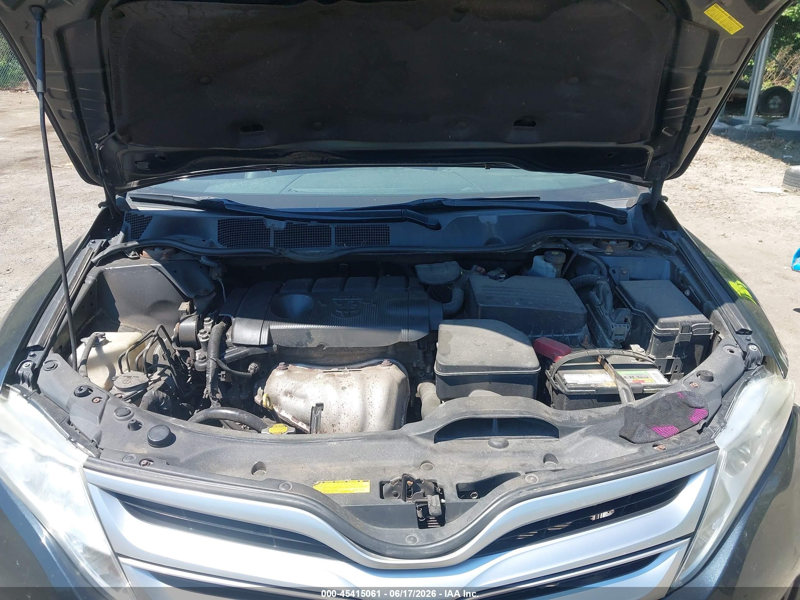 2015 Toyota Venza Le Dark Blue vin: 4T3BA3BB5FU073925