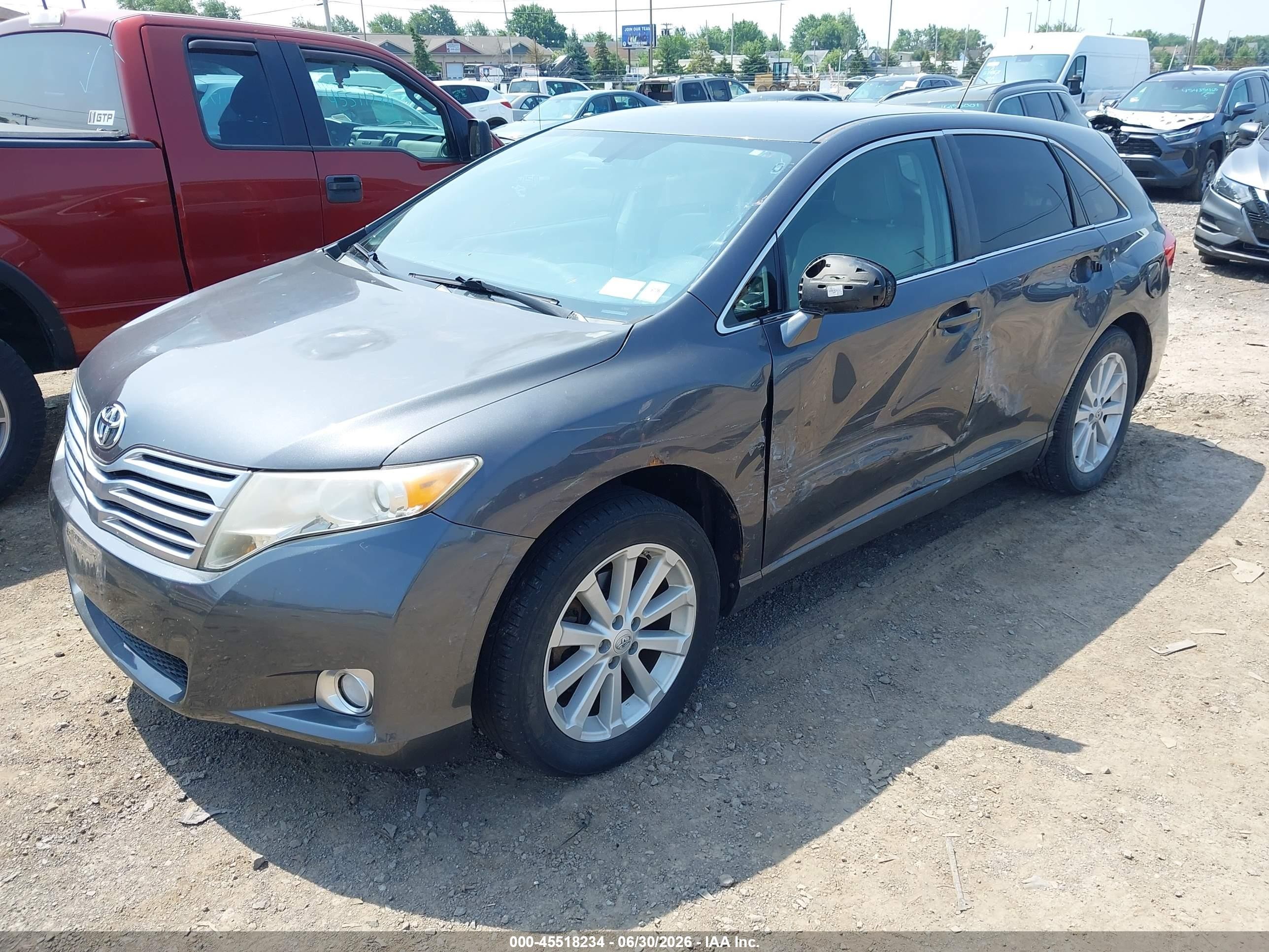 2011 Toyota Venza   Серый vin: 4T3BA3BB6BU021603