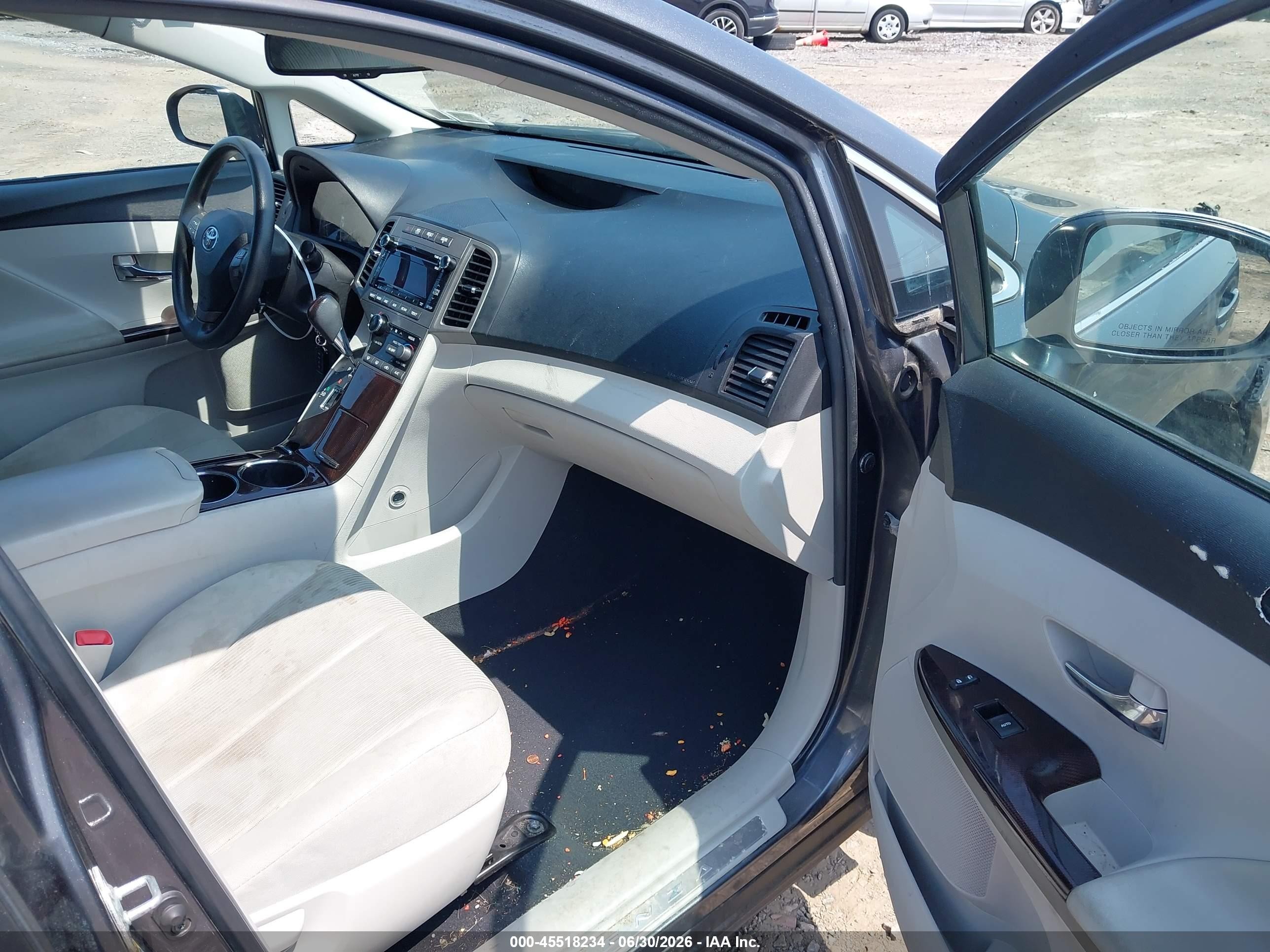 2011 Toyota Venza   Серый vin: 4T3BA3BB6BU021603