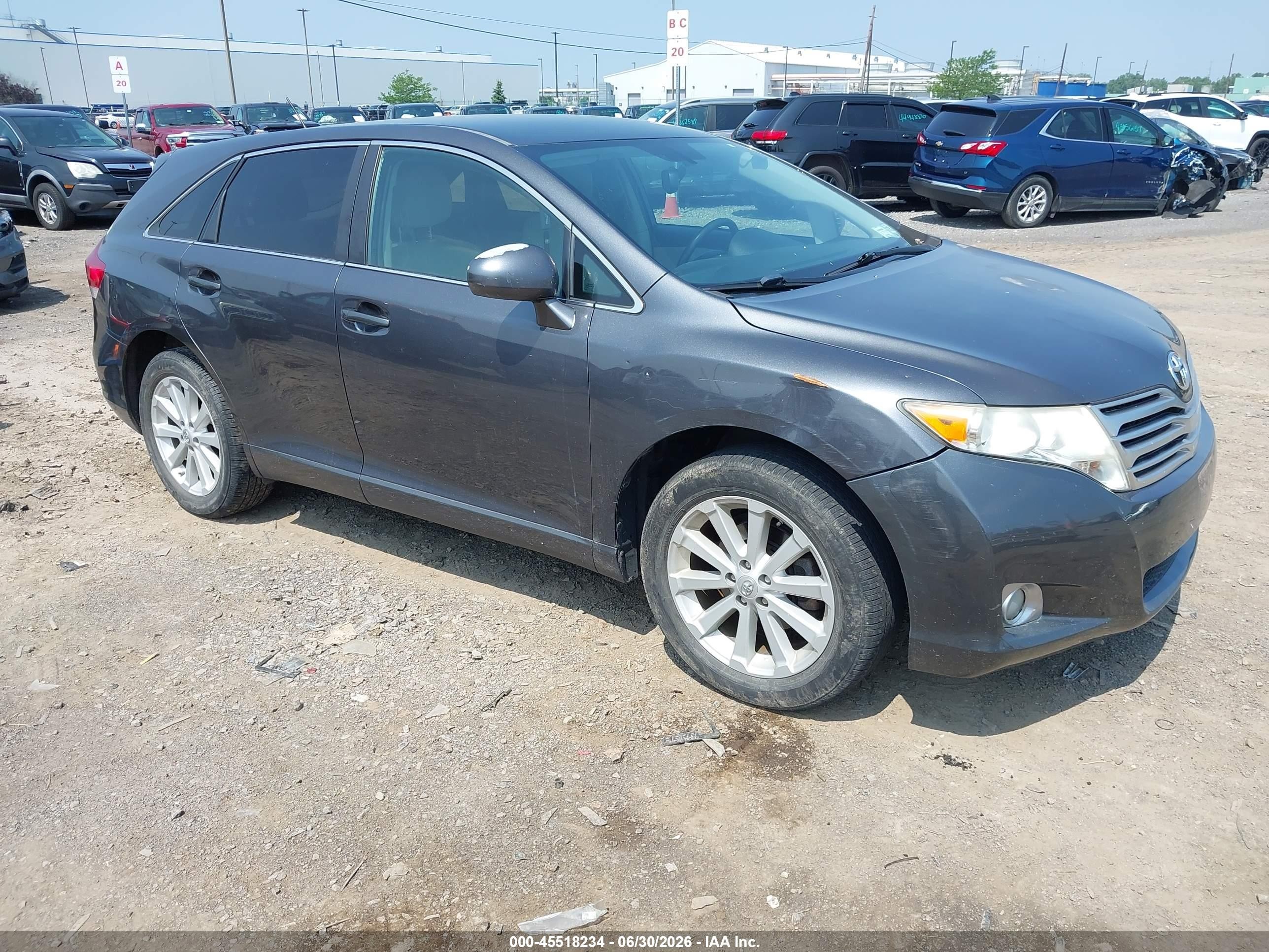 2011 Toyota Venza   Серый vin: 4T3BA3BB6BU021603