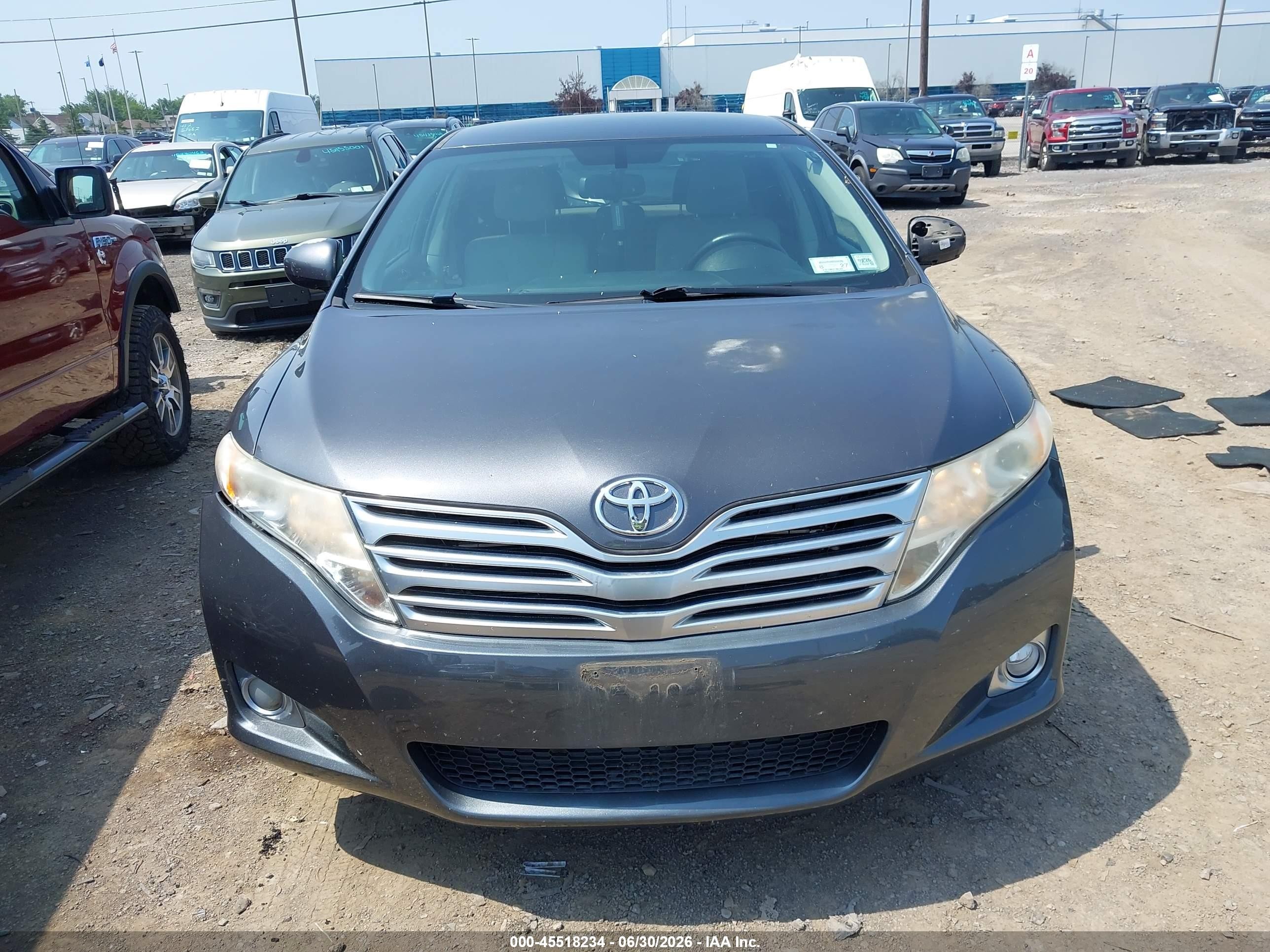 2011 Toyota Venza   Серый vin: 4T3BA3BB6BU021603