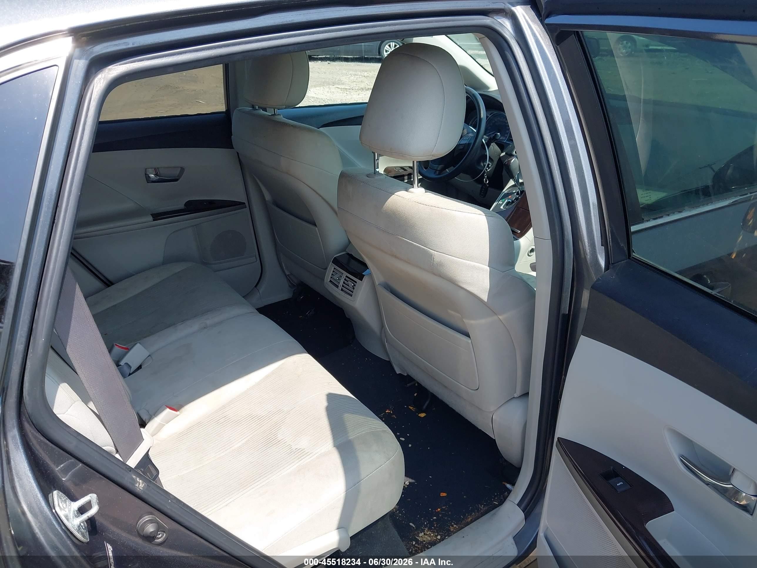 2011 Toyota Venza   Серый vin: 4T3BA3BB6BU021603