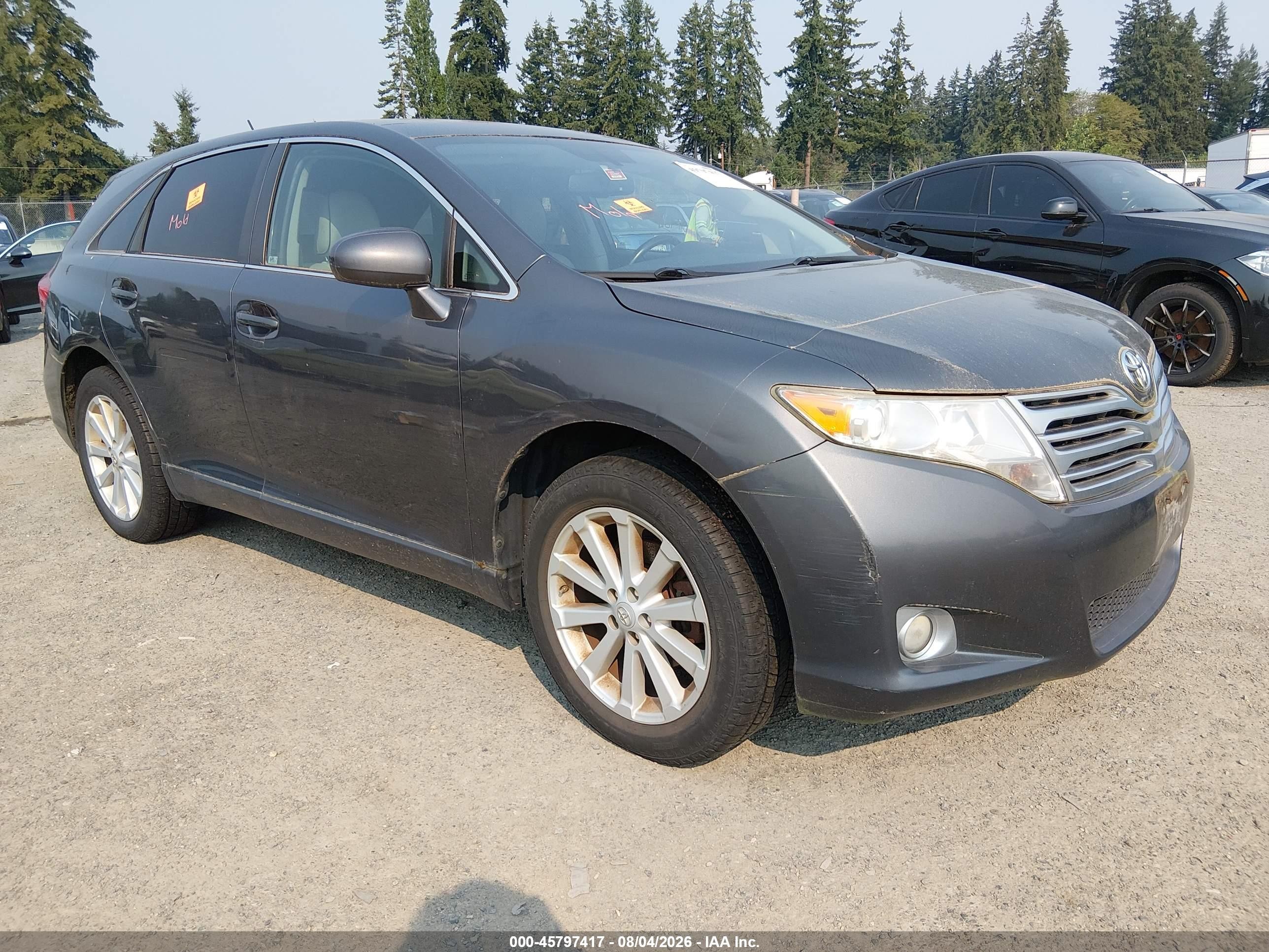 2011 Toyota Venza   Gray vin: 4T3BA3BB6BU024047