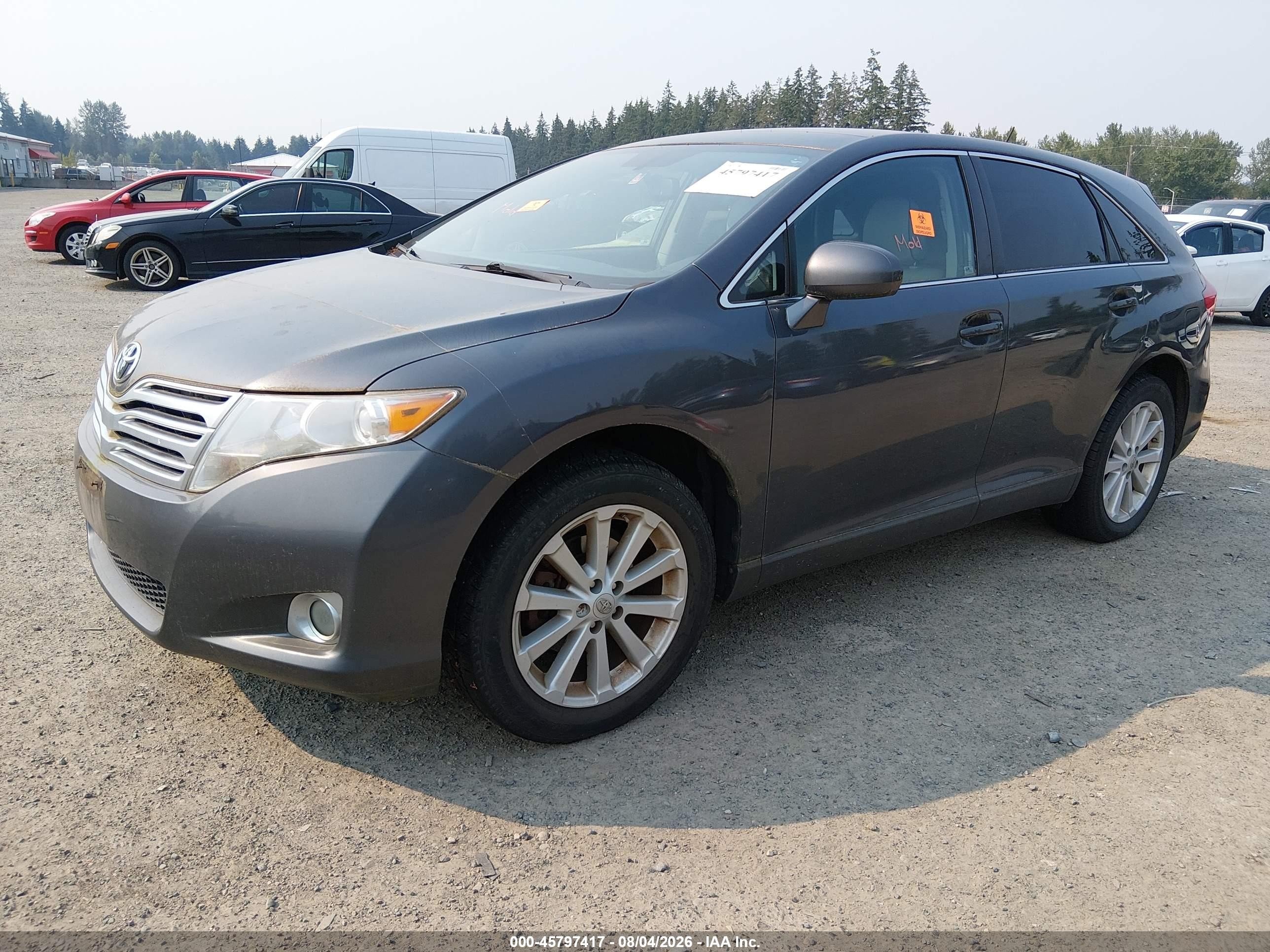 2011 Toyota Venza   Gray vin: 4T3BA3BB6BU024047