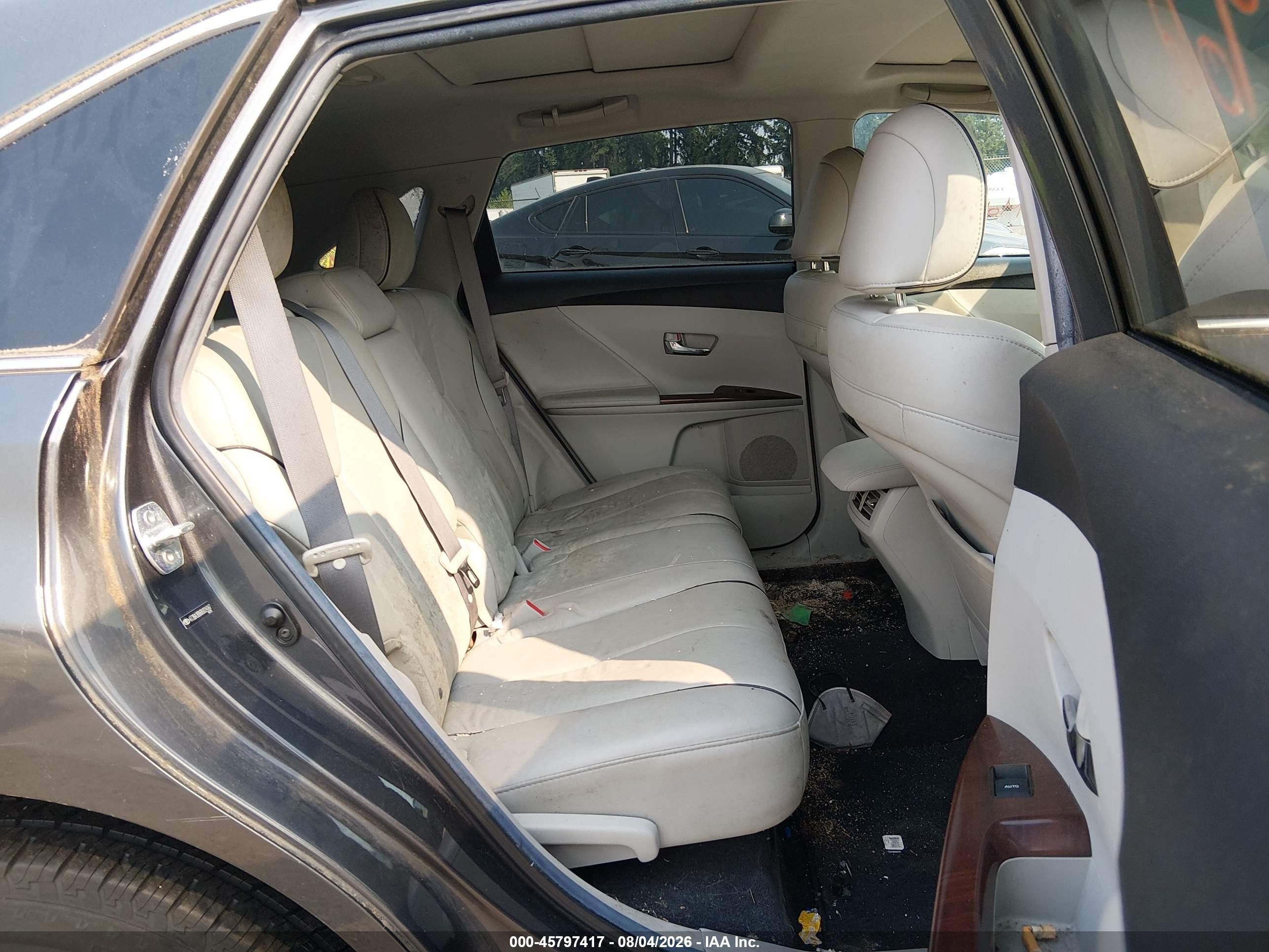 2011 Toyota Venza   Gray vin: 4T3BA3BB6BU024047