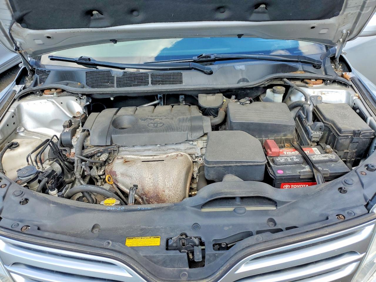 2011 Toyota Venza Awd 4cyl Silver vin: 4T3BA3BB6BU027921