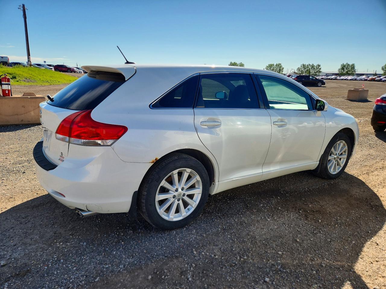 2012 Toyota Venza Le/xle White vin: 4T3BA3BB6CU030528