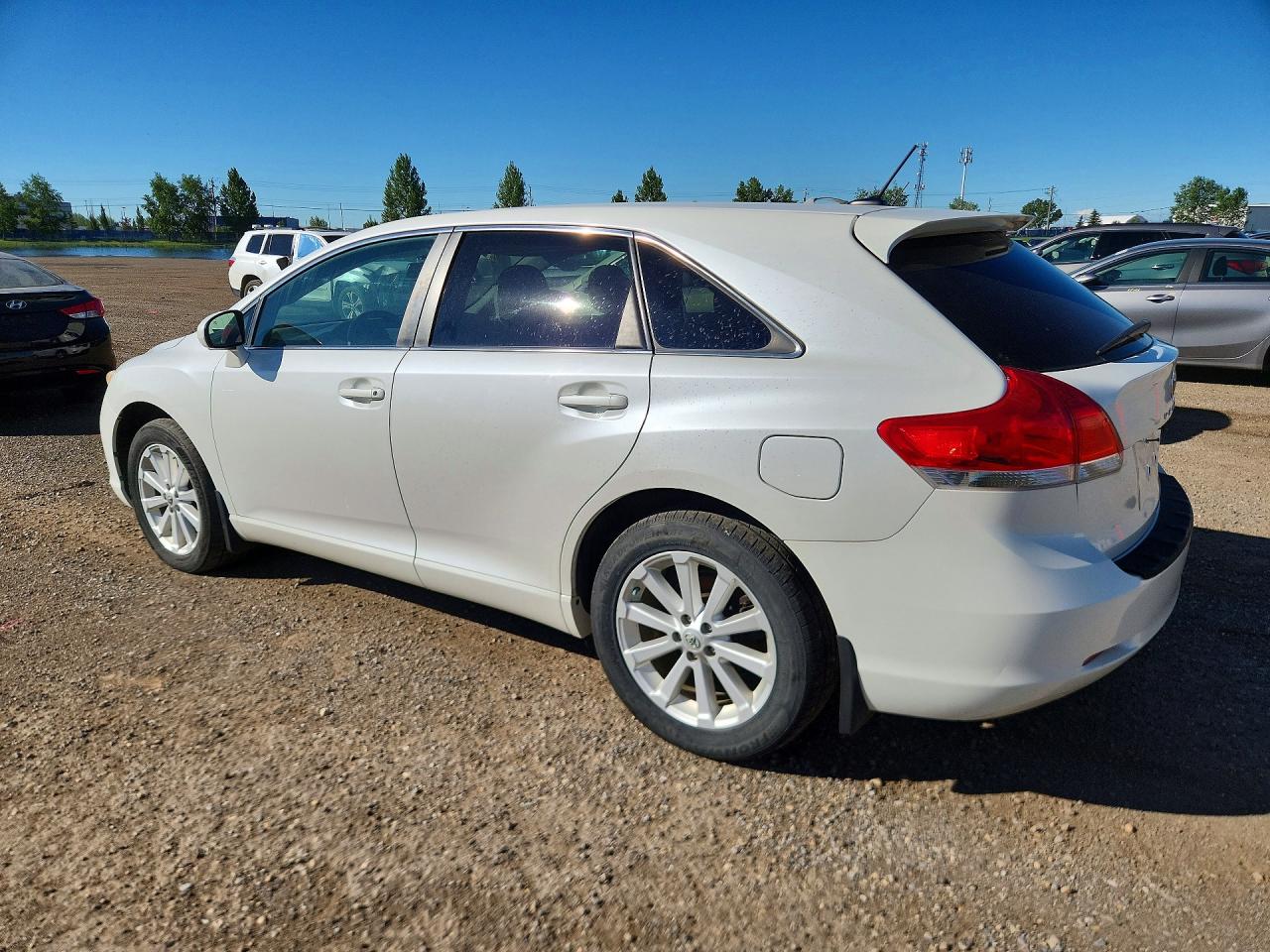 2012 Toyota Venza Le/xle White vin: 4T3BA3BB6CU030528
