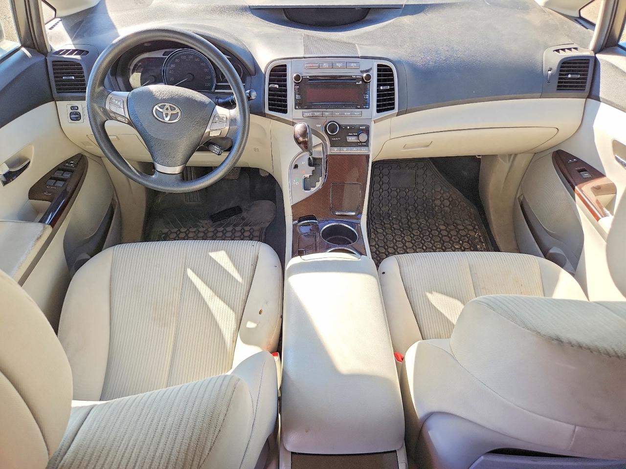 2012 Toyota Venza Le/xle White vin: 4T3BA3BB6CU030528