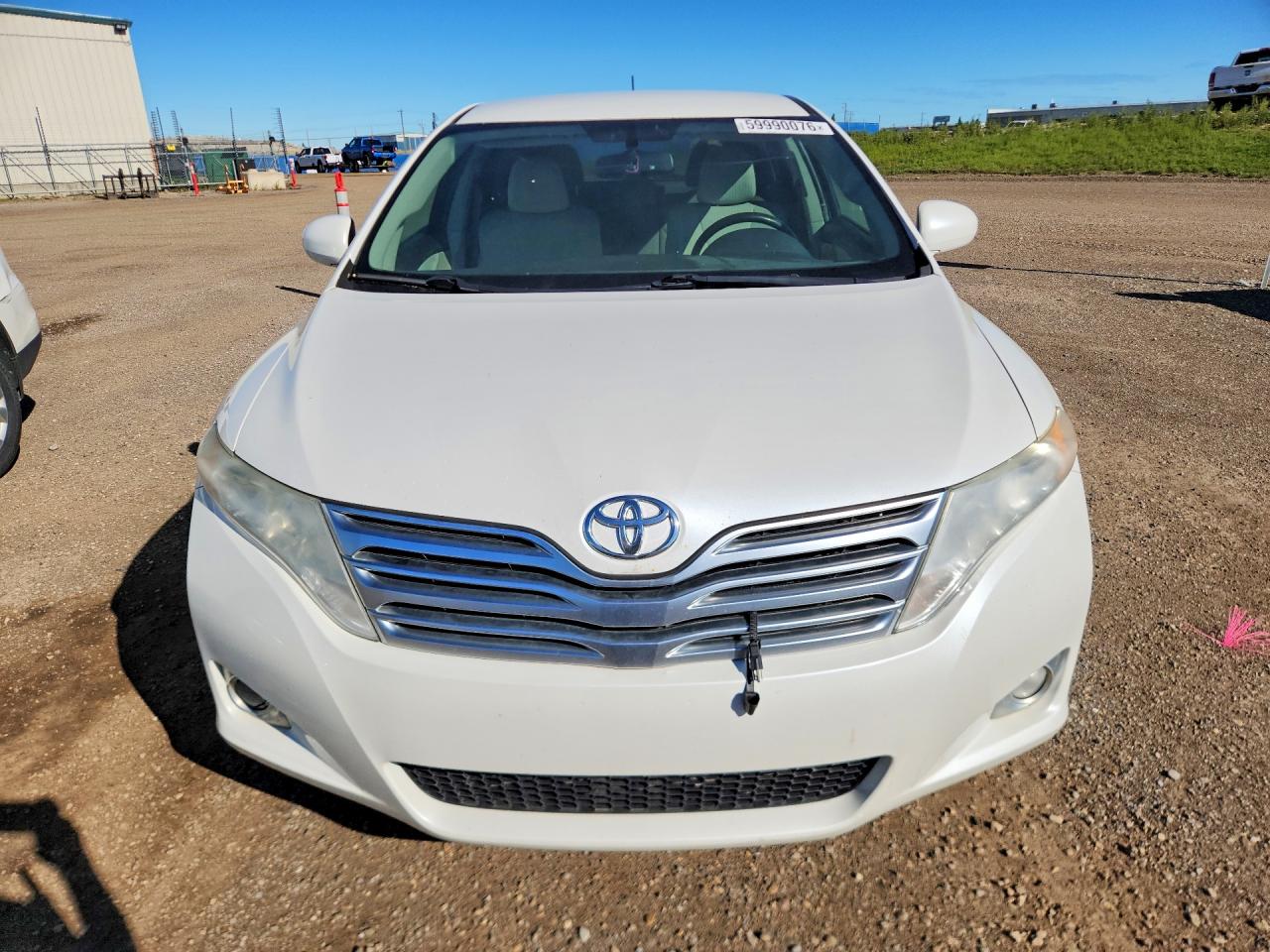 2012 Toyota Venza Le/xle White vin: 4T3BA3BB6CU030528