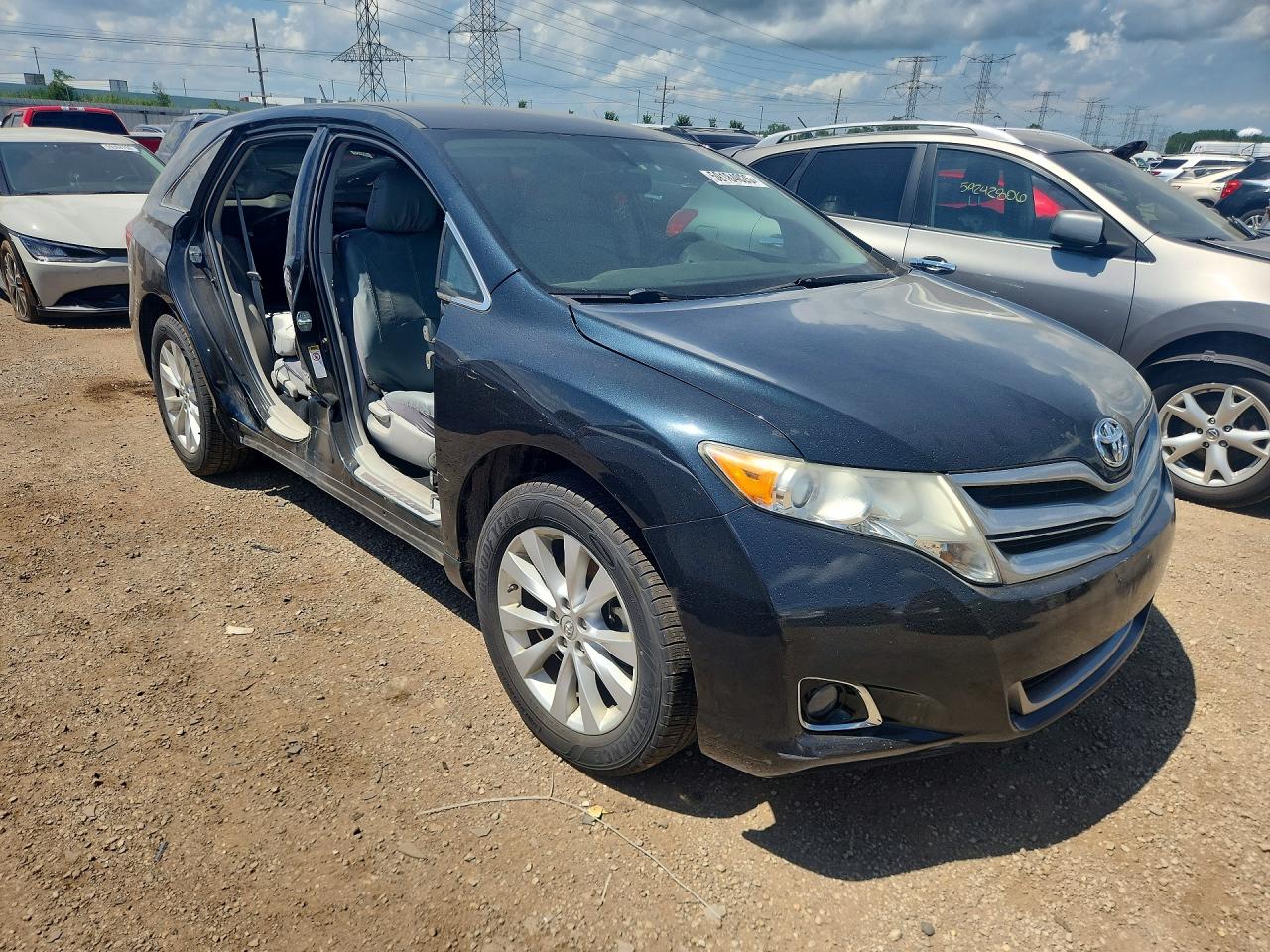 2013 Toyota Venza Le Black vin: 4T3BA3BB6DU042437