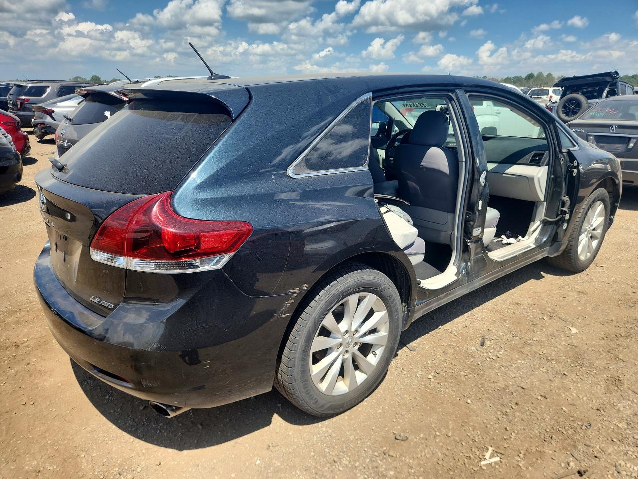 2013 Toyota Venza Le Black vin: 4T3BA3BB6DU042437