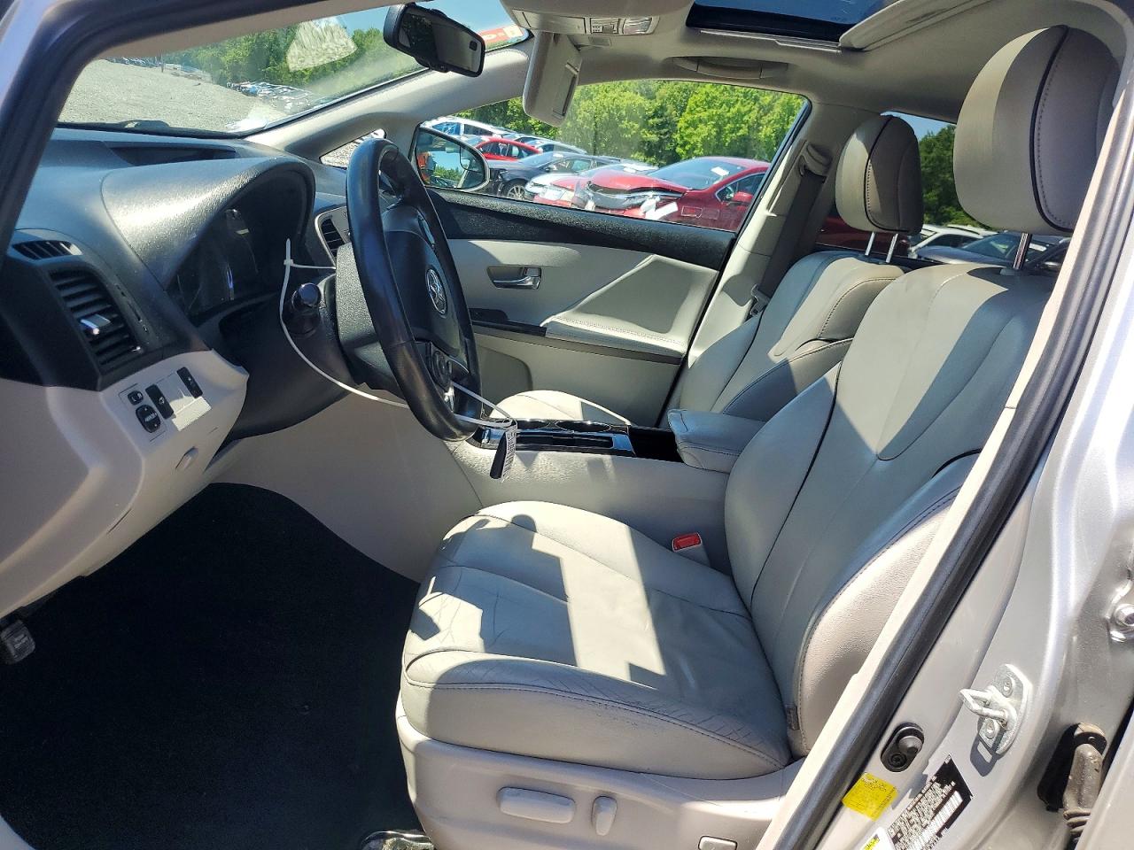 2013 Toyota Venza Silver vin: 4T3BA3BB6DU046441