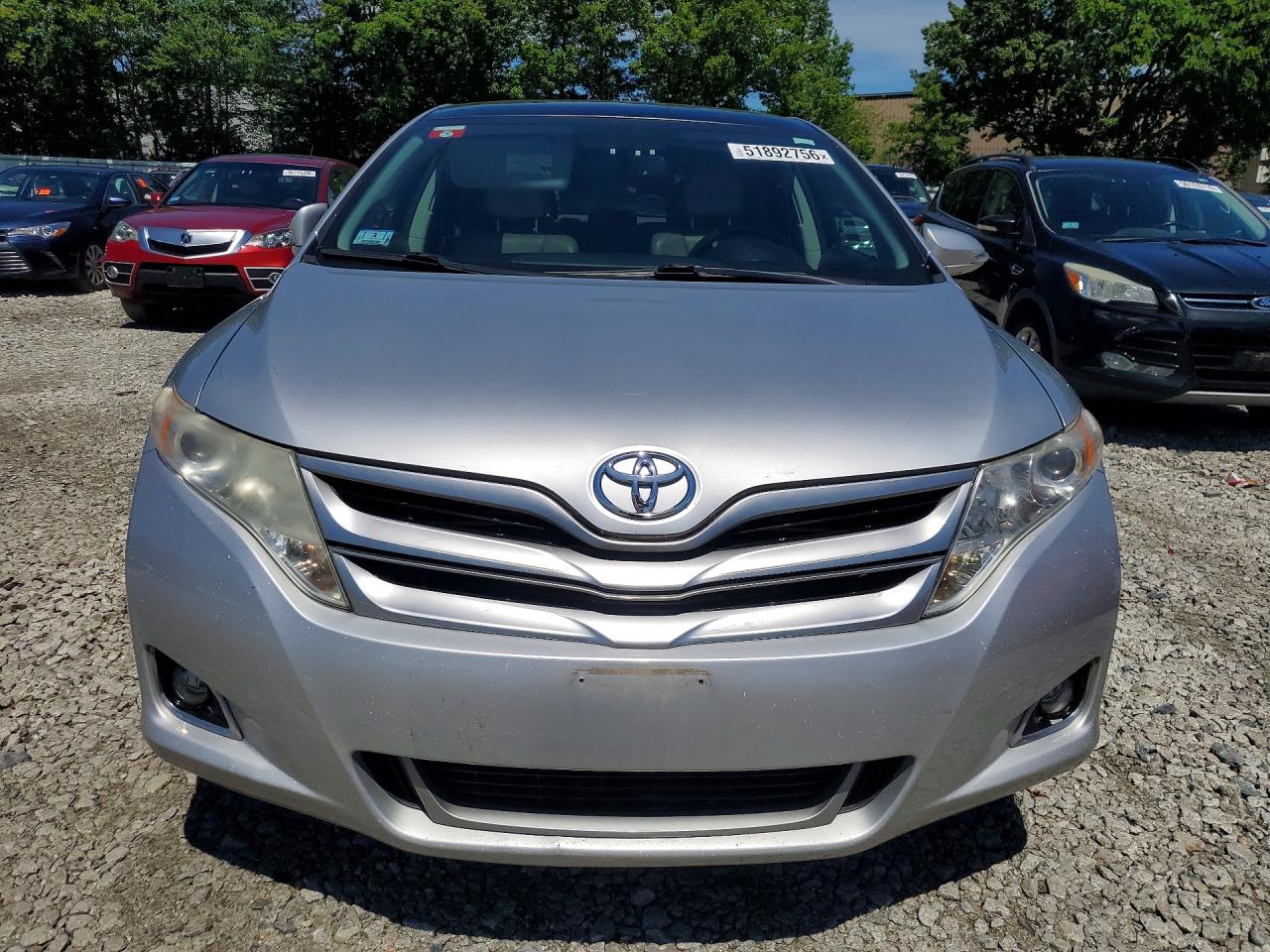 2013 Toyota Venza Silver vin: 4T3BA3BB6DU046441