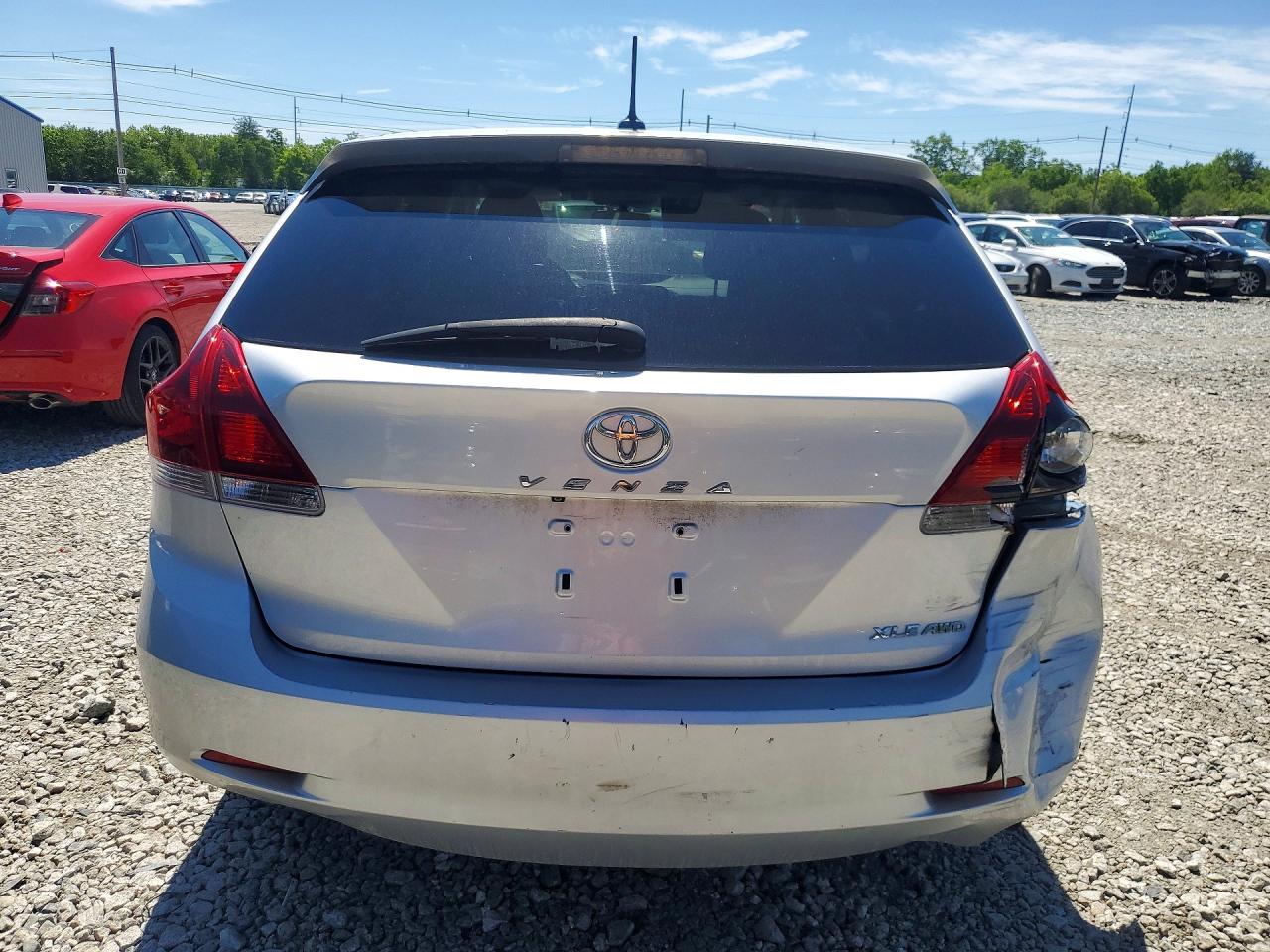 2013 Toyota Venza Silver vin: 4T3BA3BB6DU046441