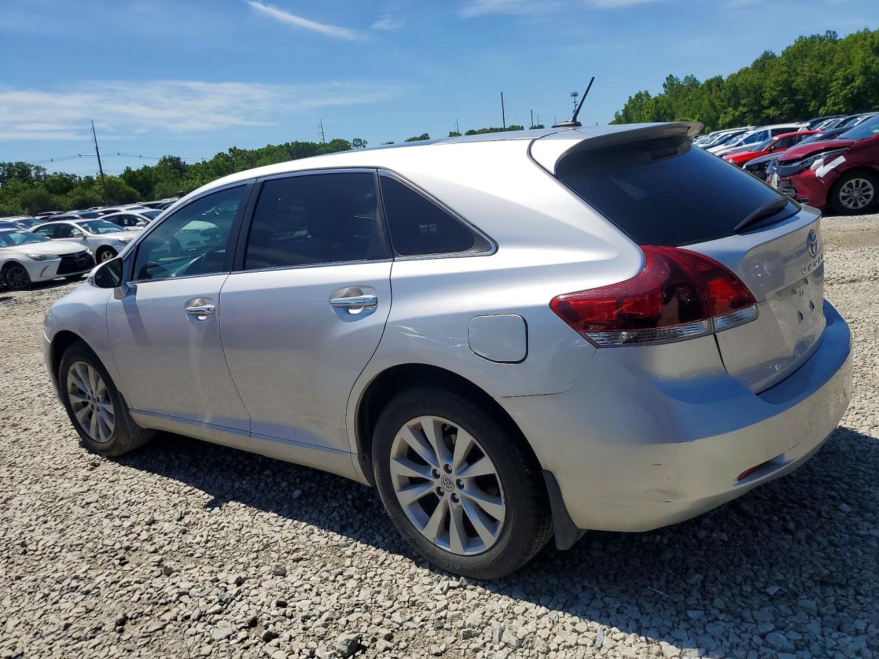 2013 Toyota Venza Silver vin: 4T3BA3BB6DU046441
