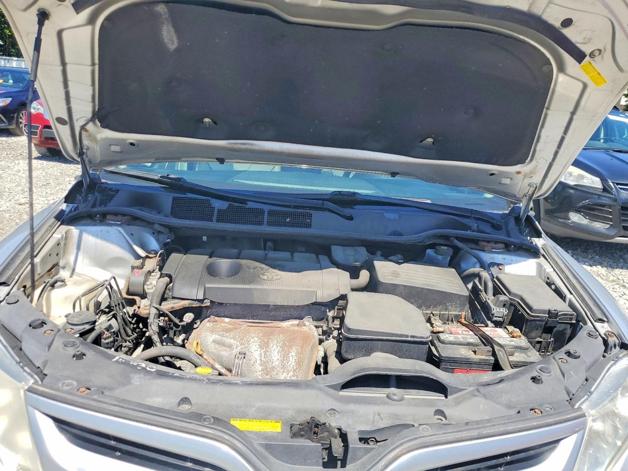 2013 Toyota Venza Silver vin: 4T3BA3BB6DU046441