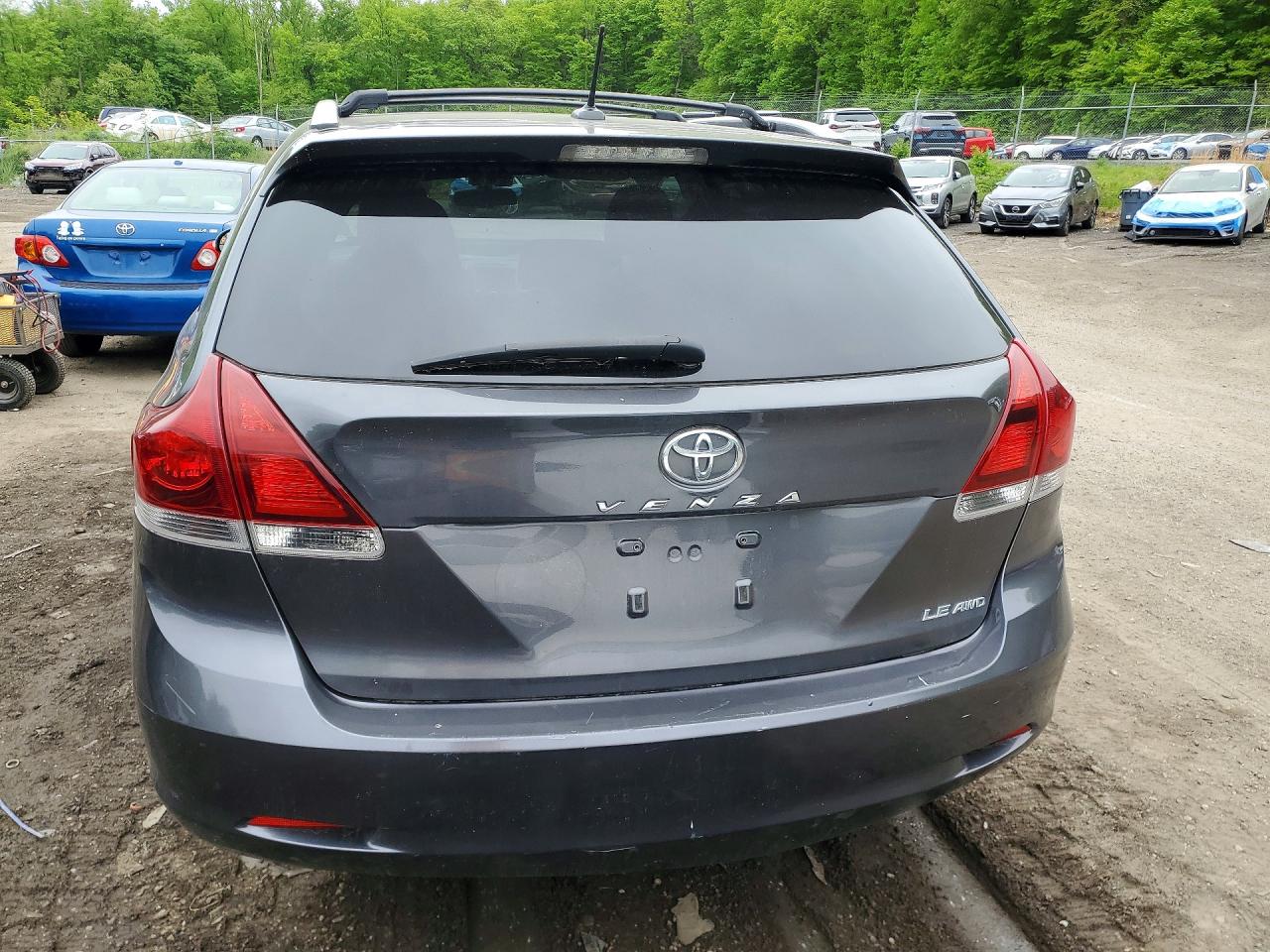 2013 Toyota Venza Le Gray vin: 4T3BA3BB6DU047427
