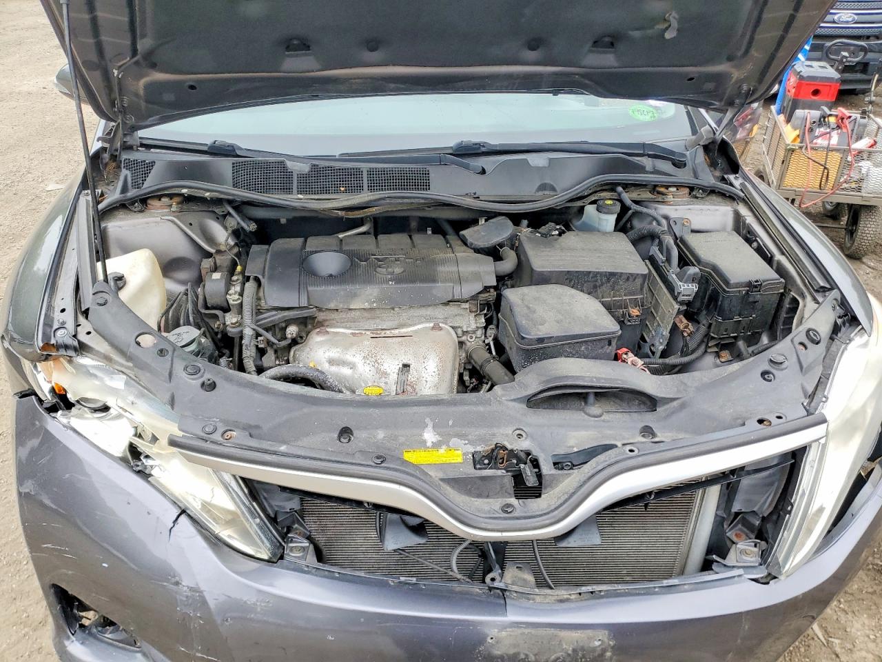 2013 Toyota Venza Le Gray vin: 4T3BA3BB6DU047427