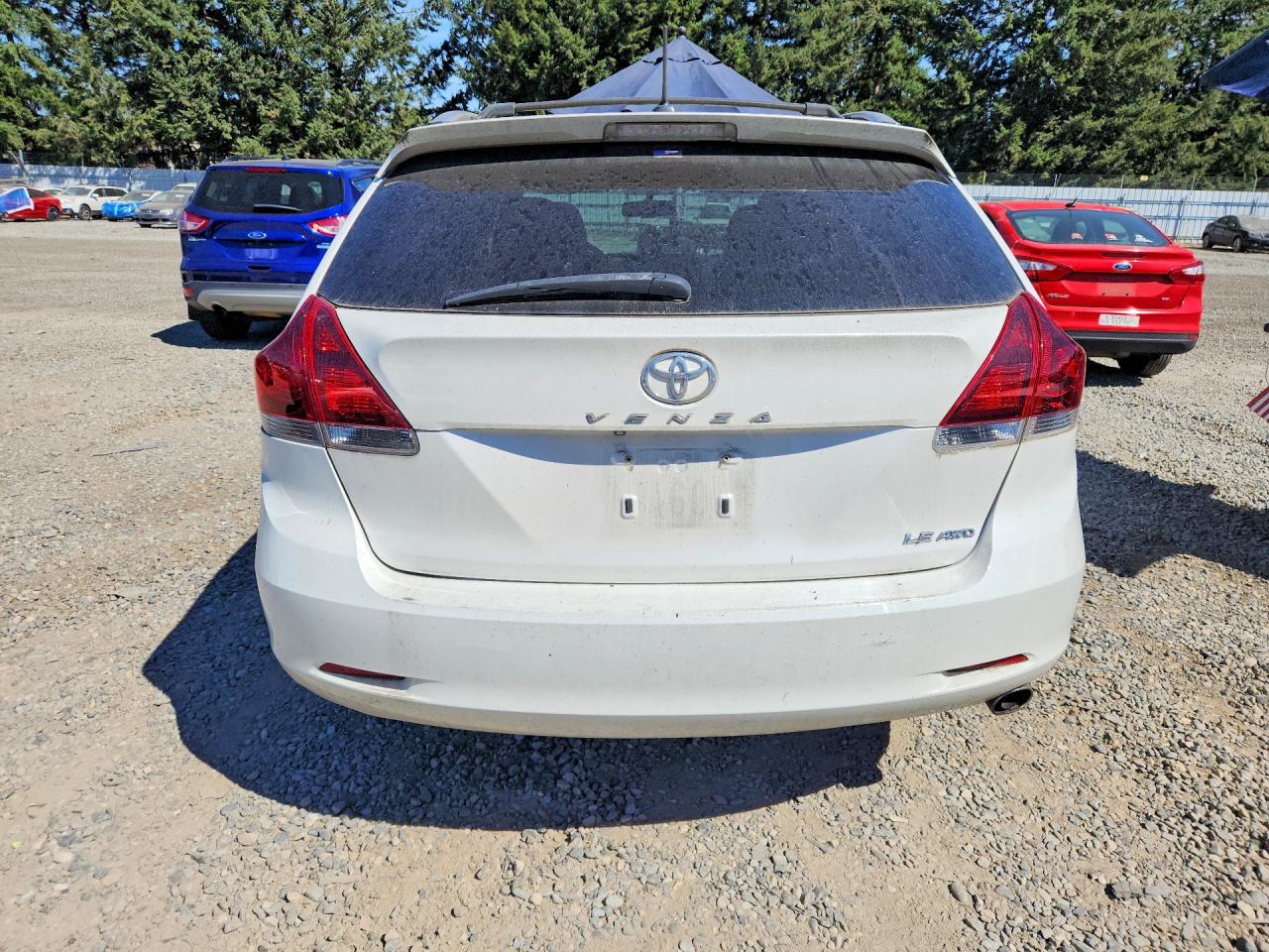 2013 Toyota Venza Le Белый vin: 4T3BA3BB6DU048660