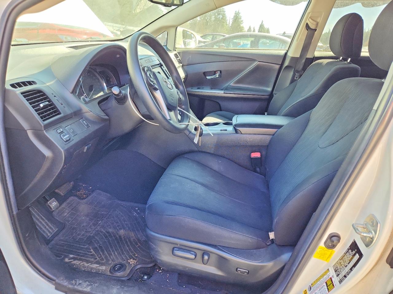 2013 Toyota Venza Le Белый vin: 4T3BA3BB6DU048660