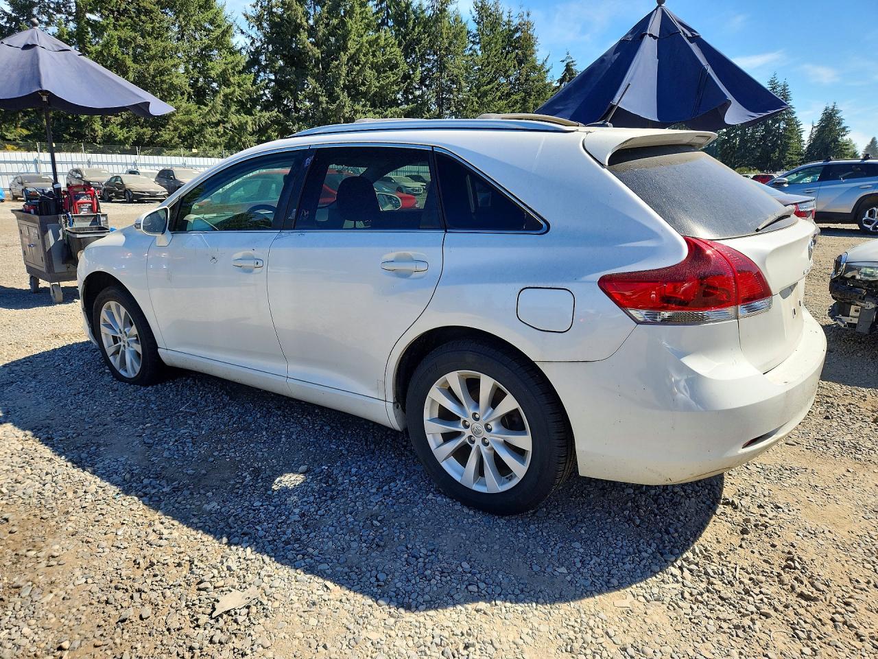 2013 Toyota Venza Le Белый vin: 4T3BA3BB6DU048660